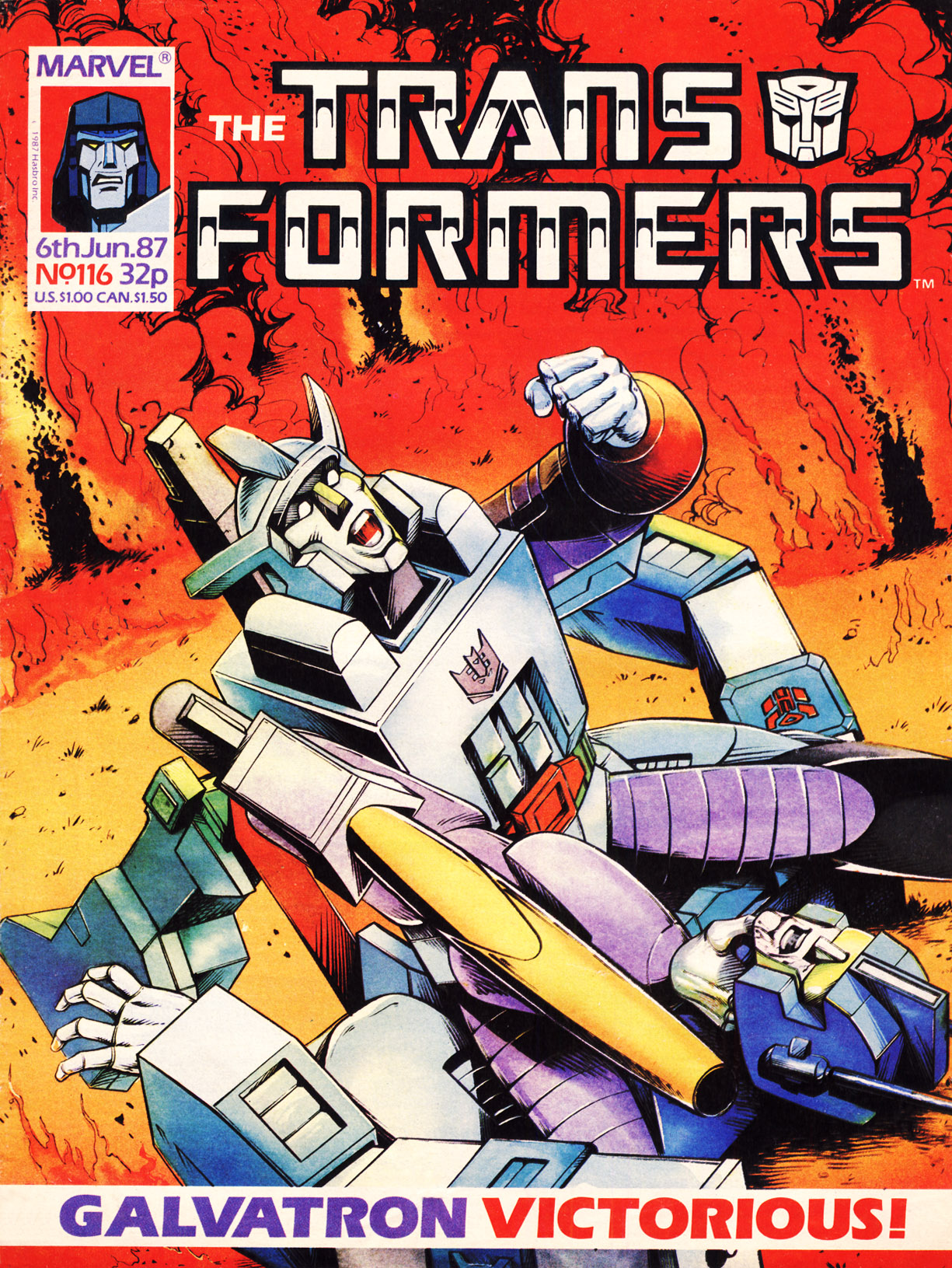 Read online The Transformers (UK) comic -  Issue #116 - 1