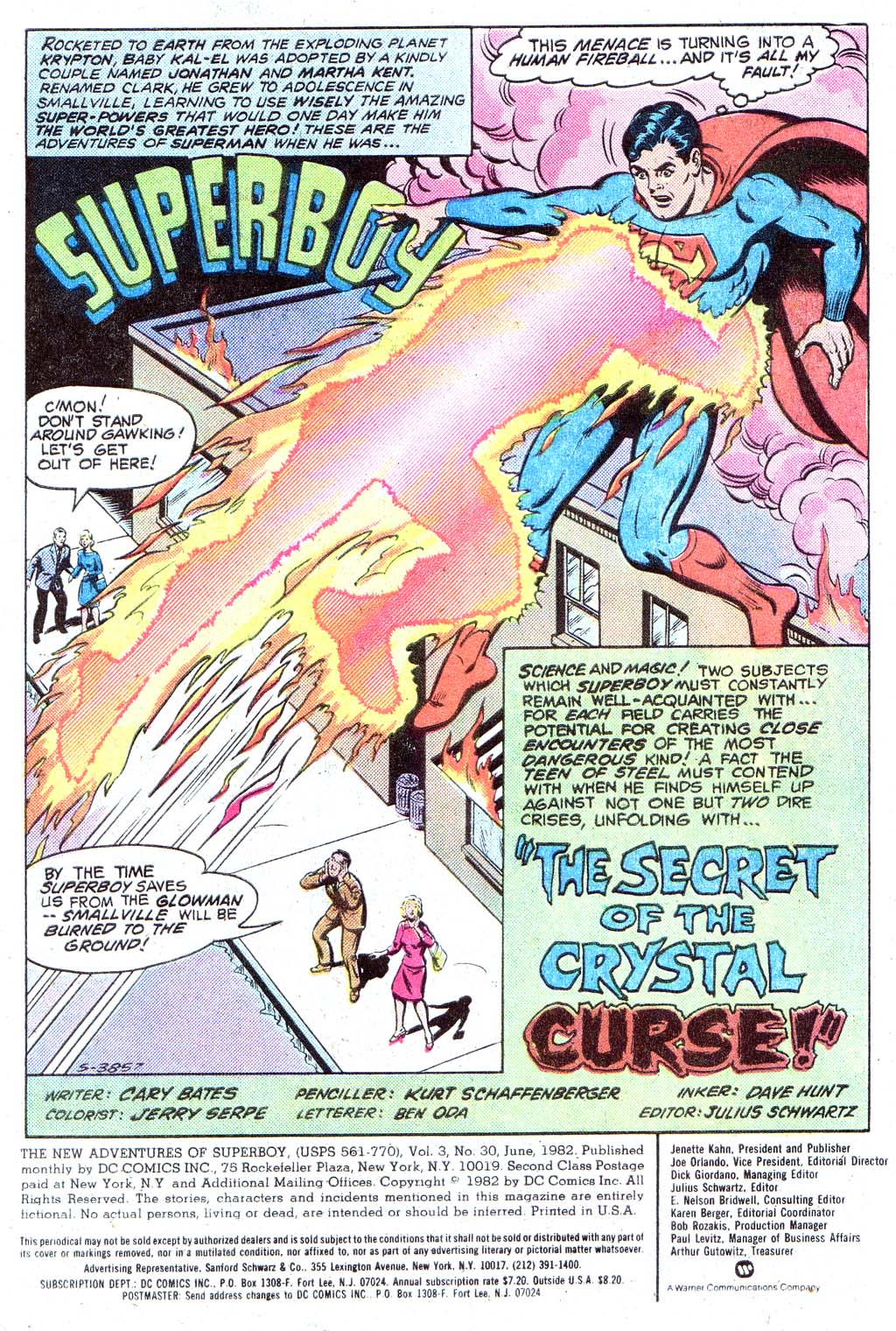 Read online The New Adventures of Superboy comic -  Issue #30 - 3