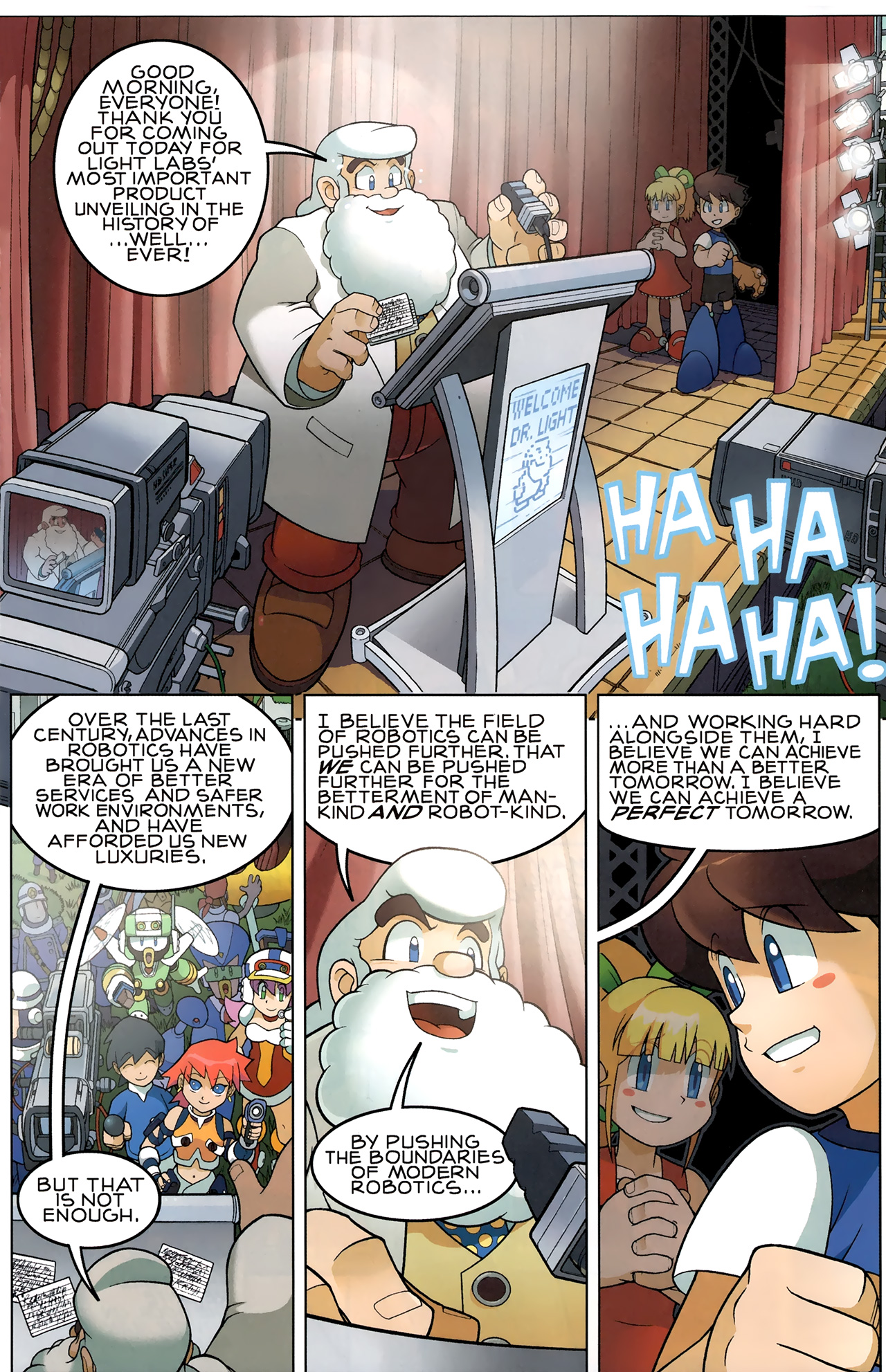 Read online Mega Man comic -  Issue #1 - 10