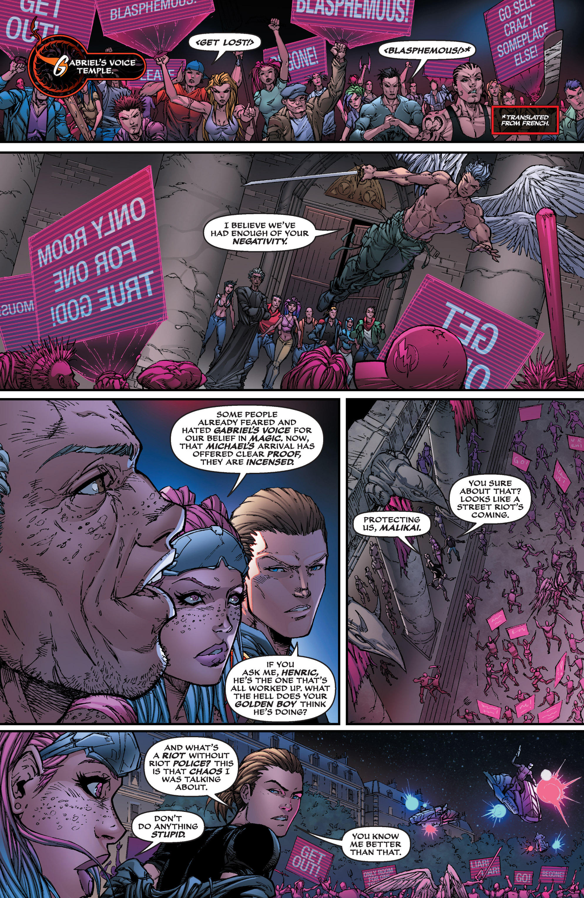 Read online Michael Turner's Soulfire (2013) comic -  Issue #5 - 4