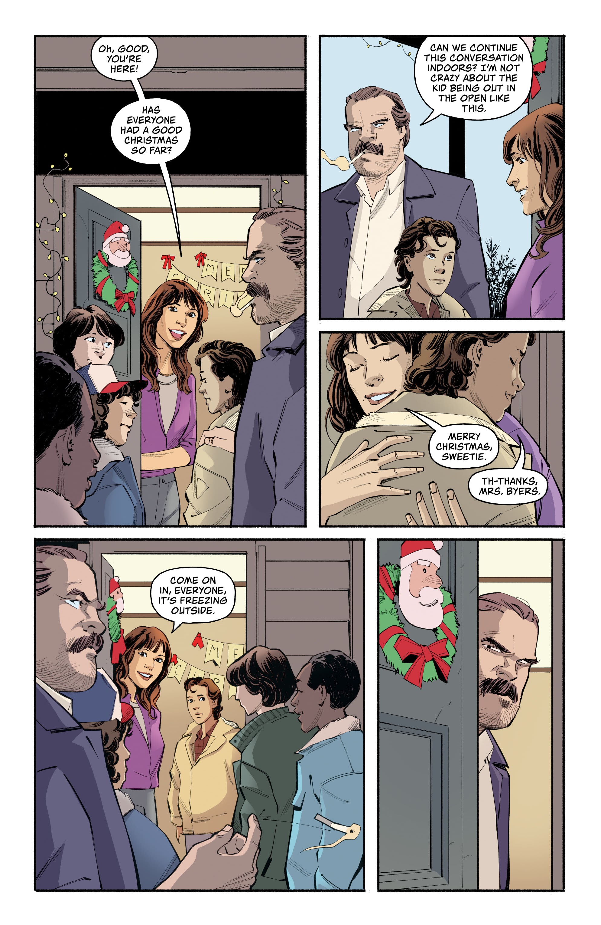 Read online Stranger Things Winter Special one-shot comic -  Issue # Full - 10