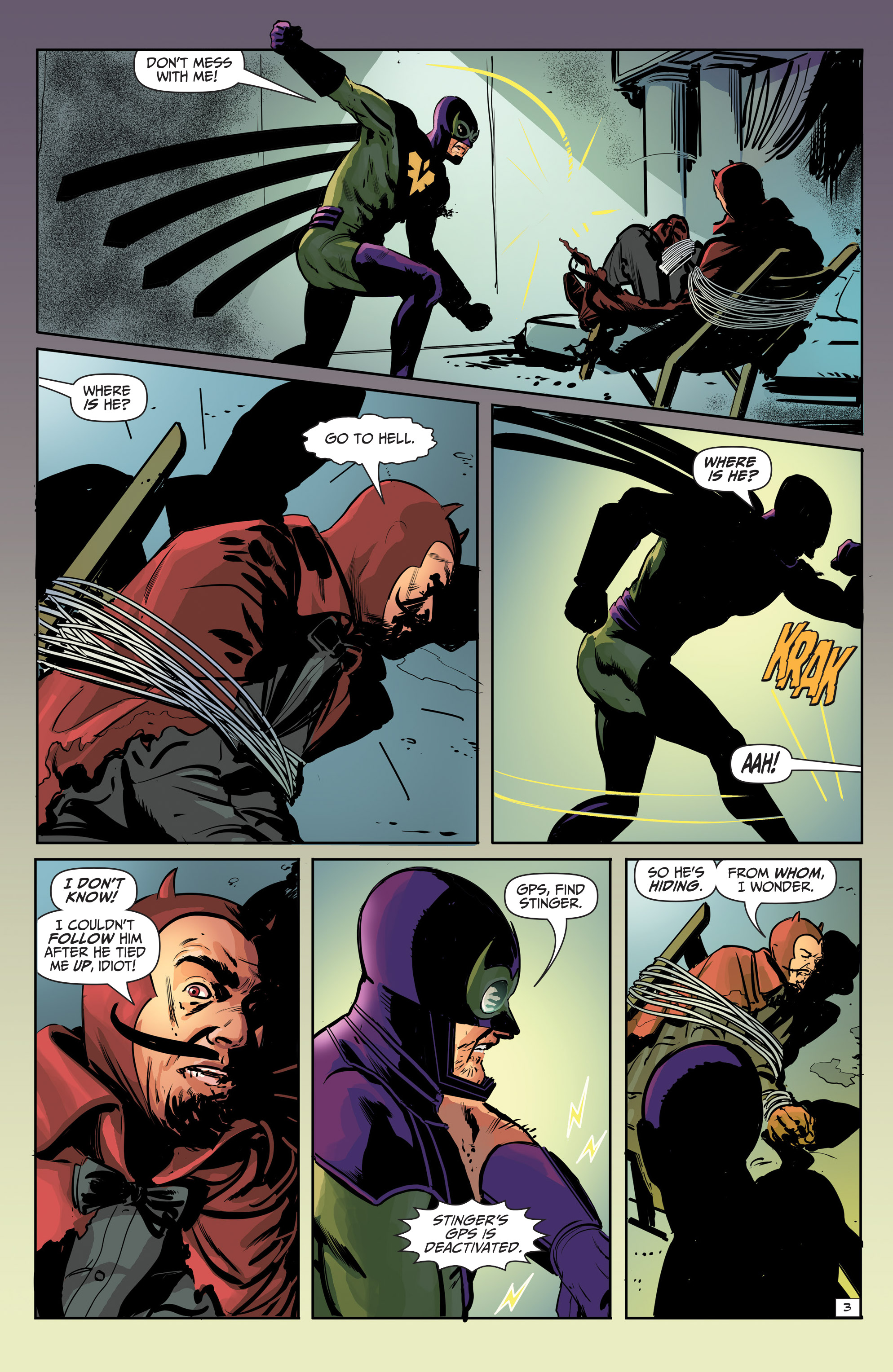 Read online Dragonfly & Dragonflyman comic -  Issue #2 - 5