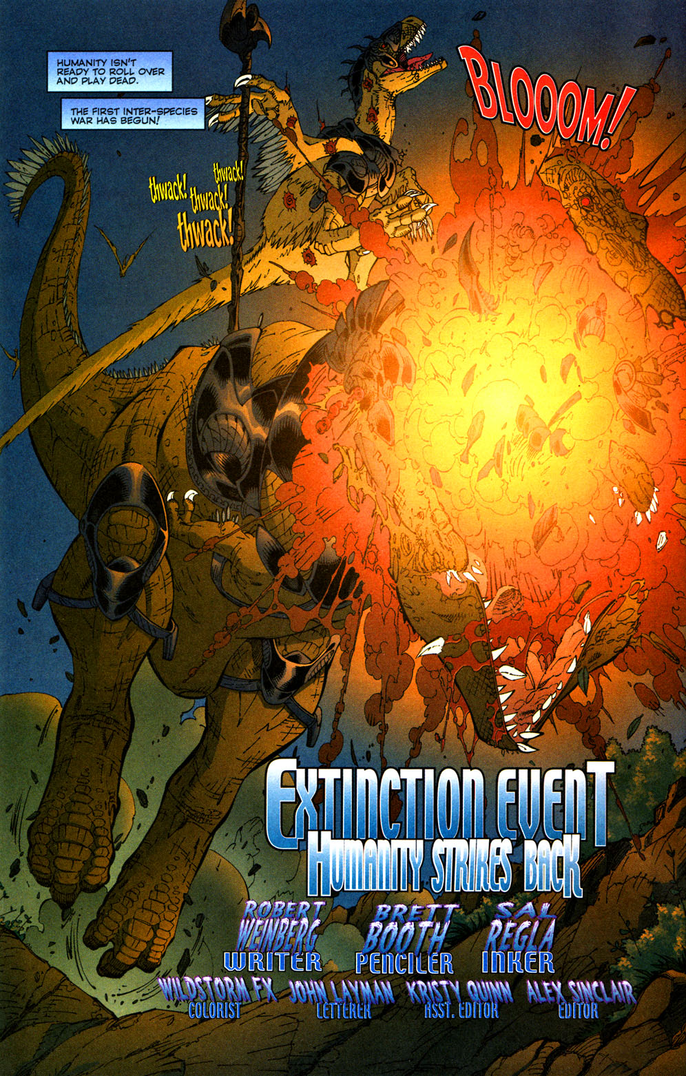 Read online Extinction Event comic -  Issue #5 - 3