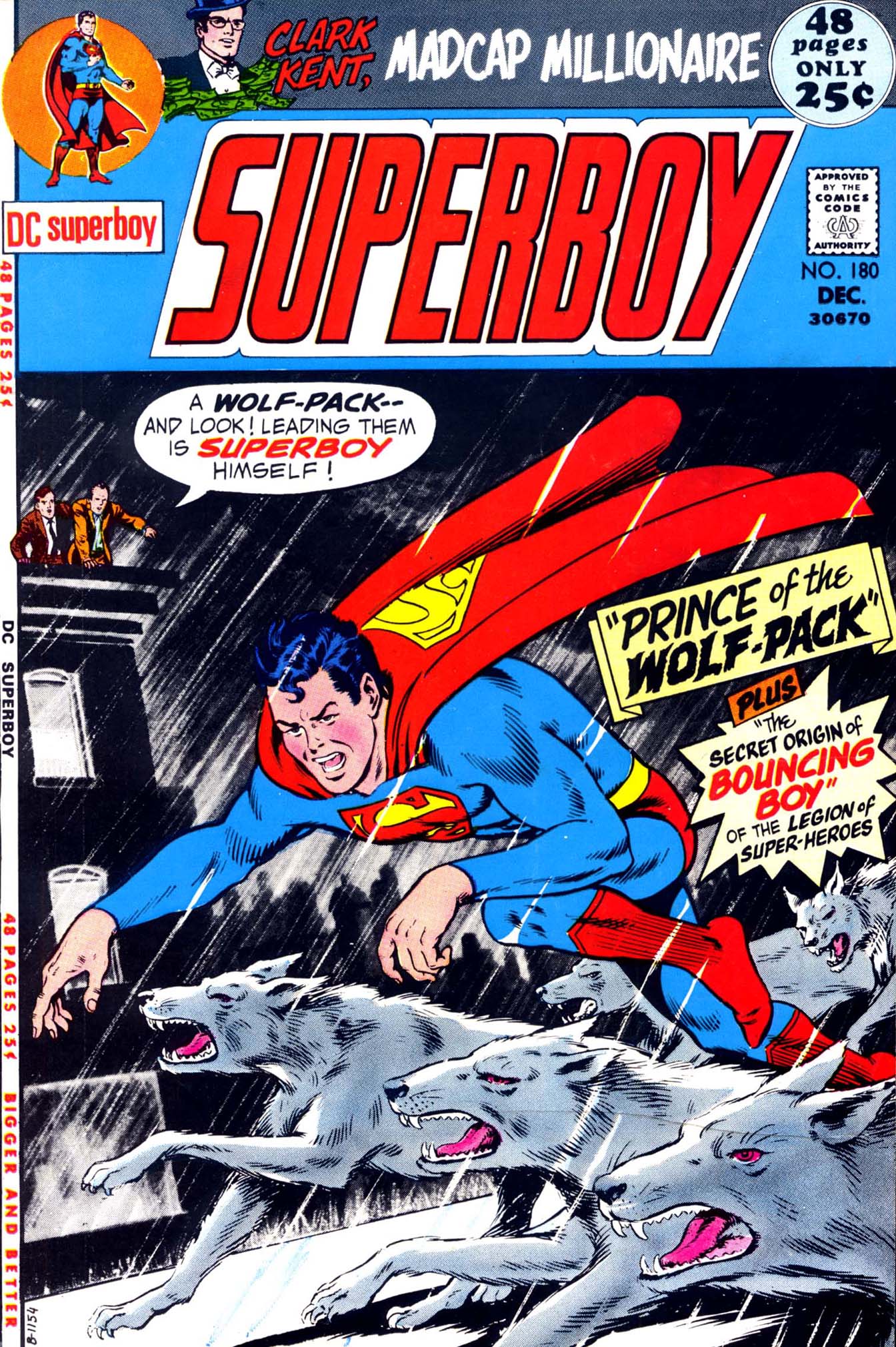 Read online Superboy (1949) comic -  Issue #180 - 1