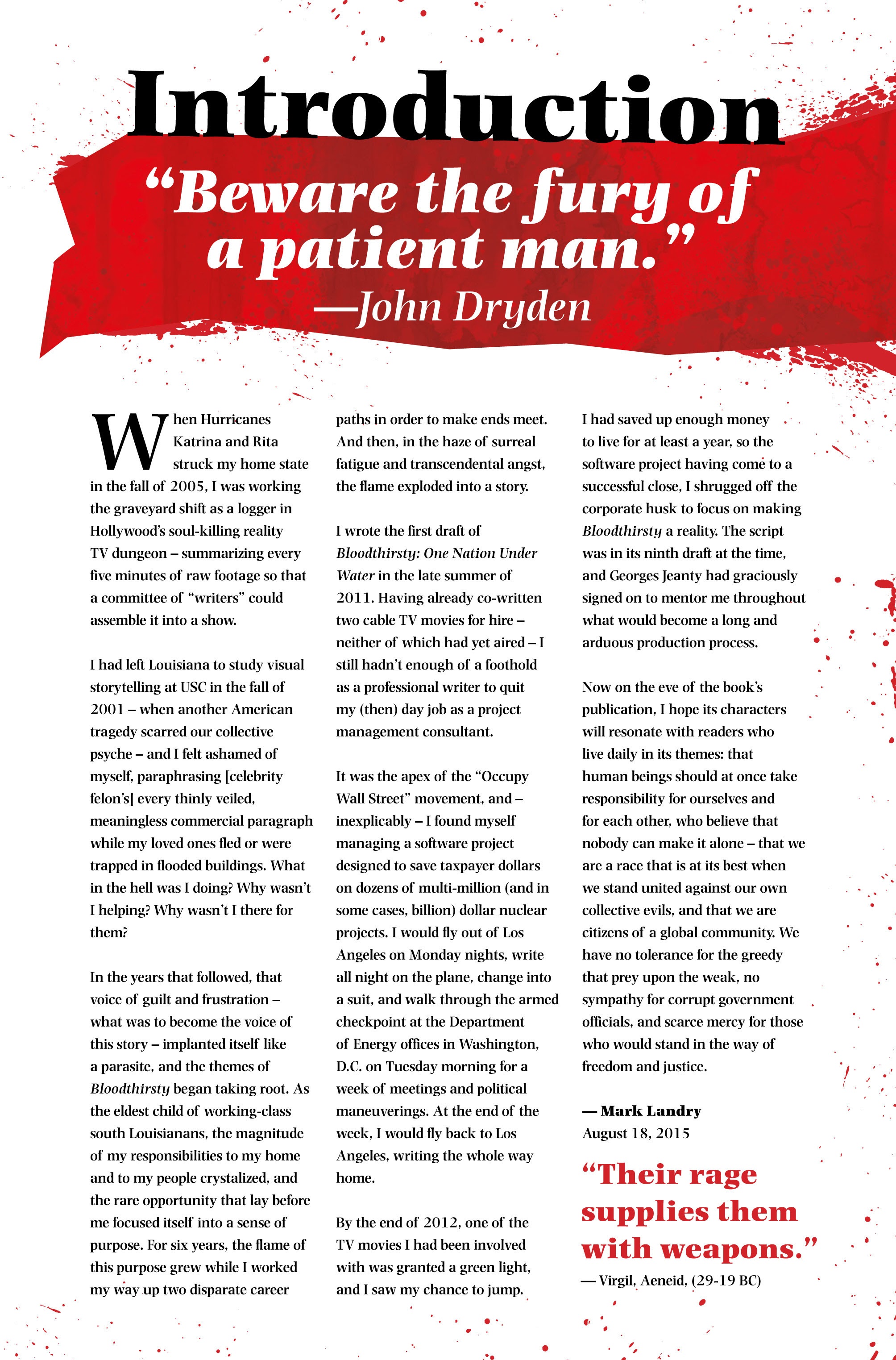 Read online Bloodthirsty: One Nation Under Water comic -  Issue #1 - 3