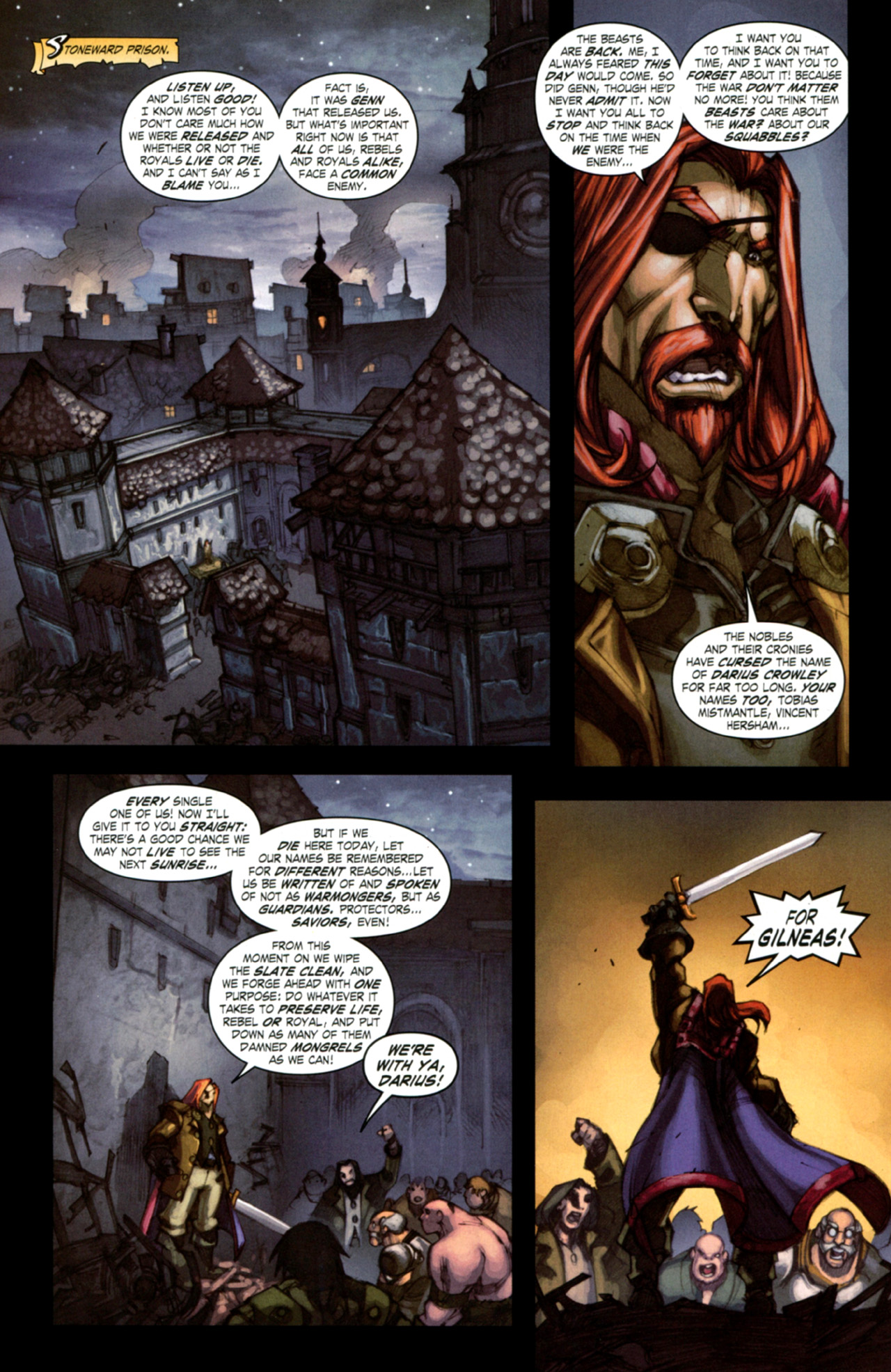 Read online World of Warcraft: Curse of the Worgen comic -  Issue #4 - 12