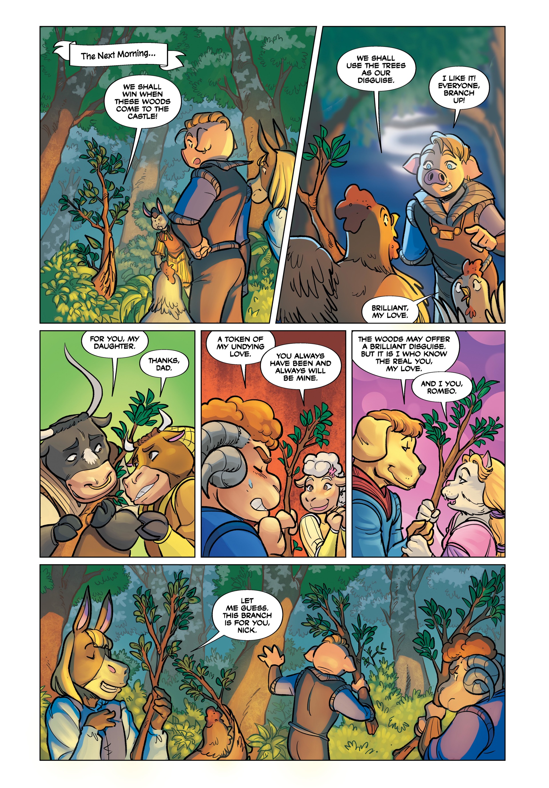 Read online Ham-let: A Shakespearean Mash-up comic -  Issue # Full - 49
