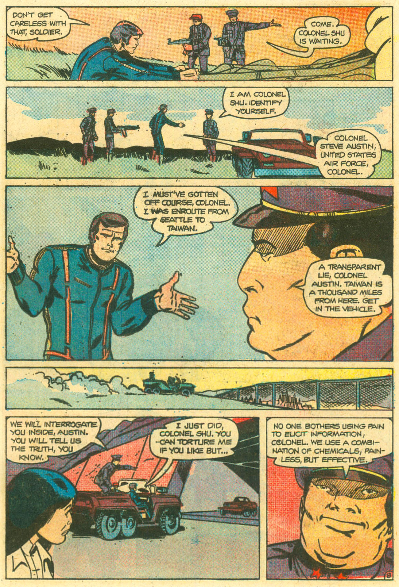 Read online The Six Million Dollar Man [comic] comic -  Issue #1 - 20