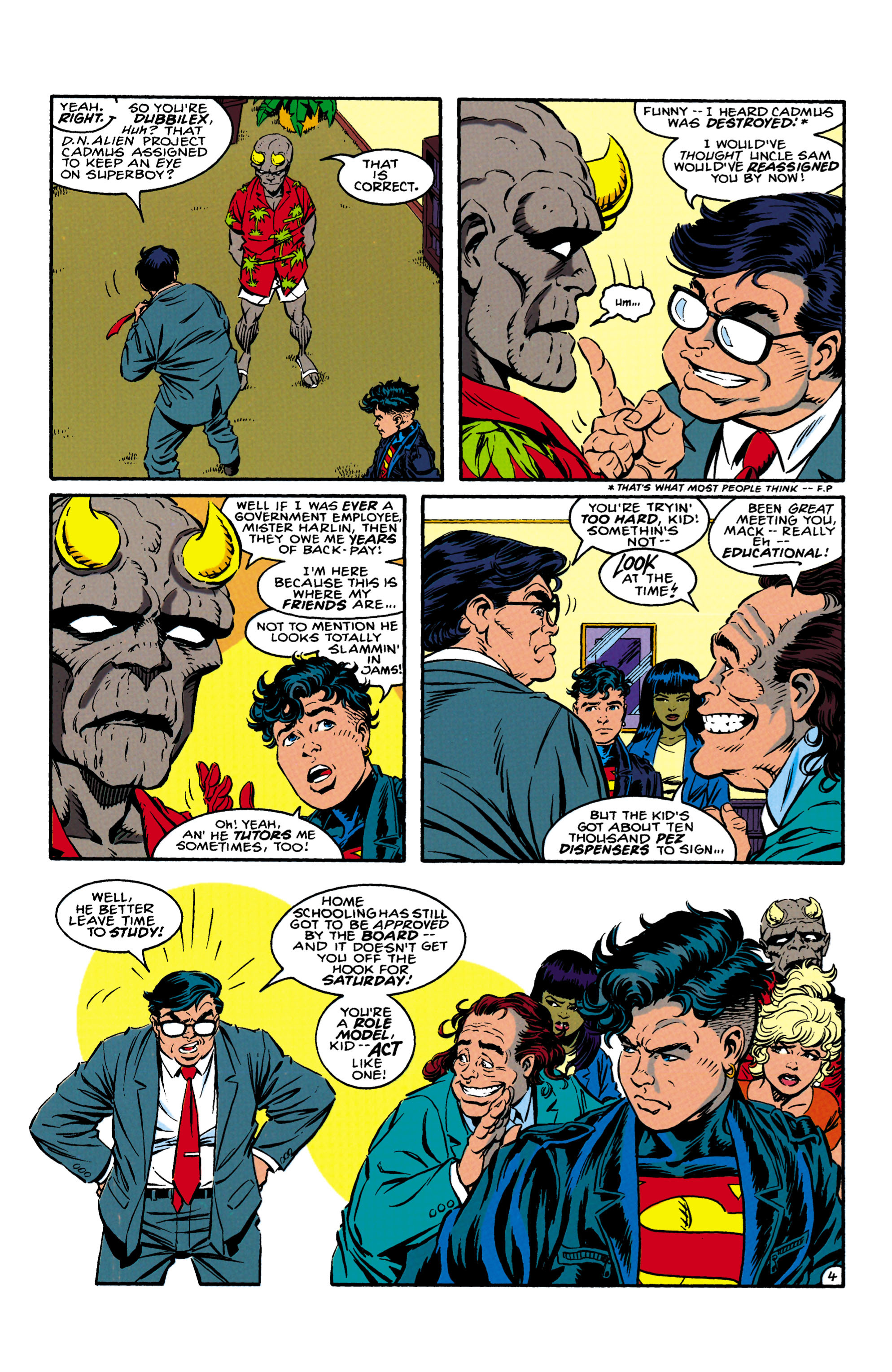 Read online Superboy (1994) comic -  Issue #12 - 5