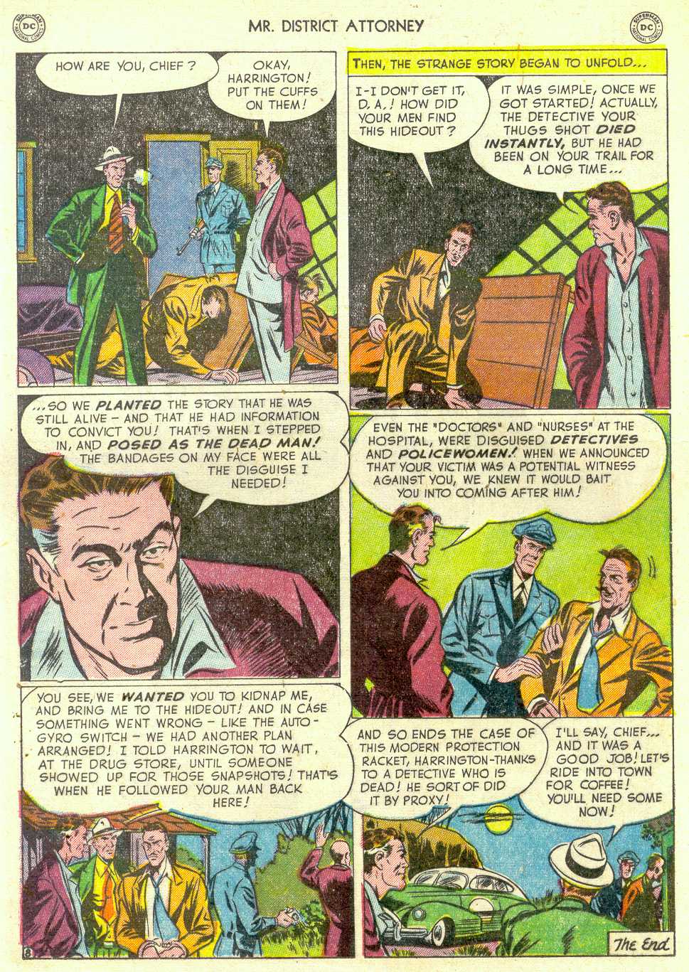 Read online Mr. District Attorney comic -  Issue #16 - 22