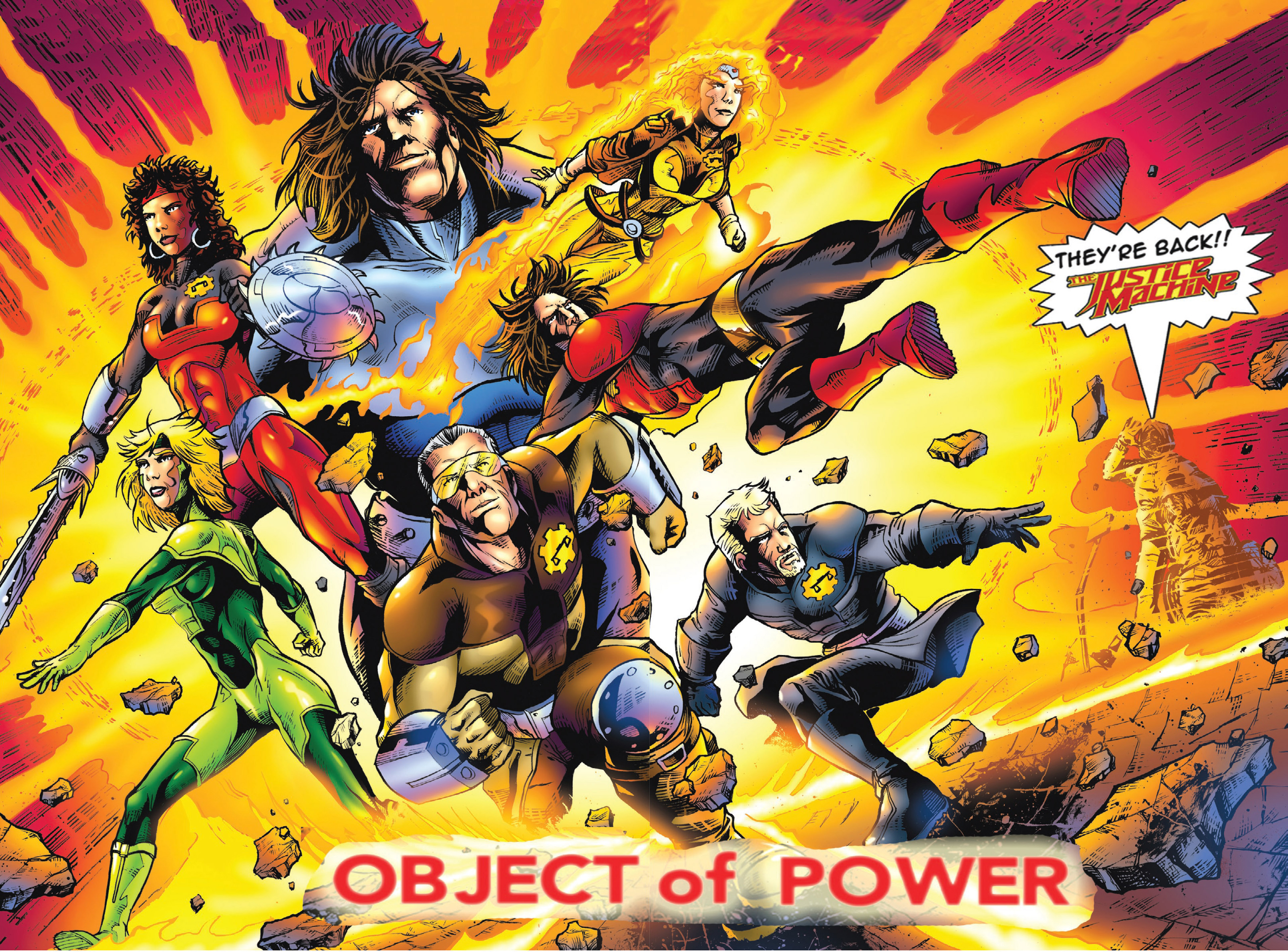 Read online The Justice Machine: Object of Power comic -  Issue # TPB - 31
