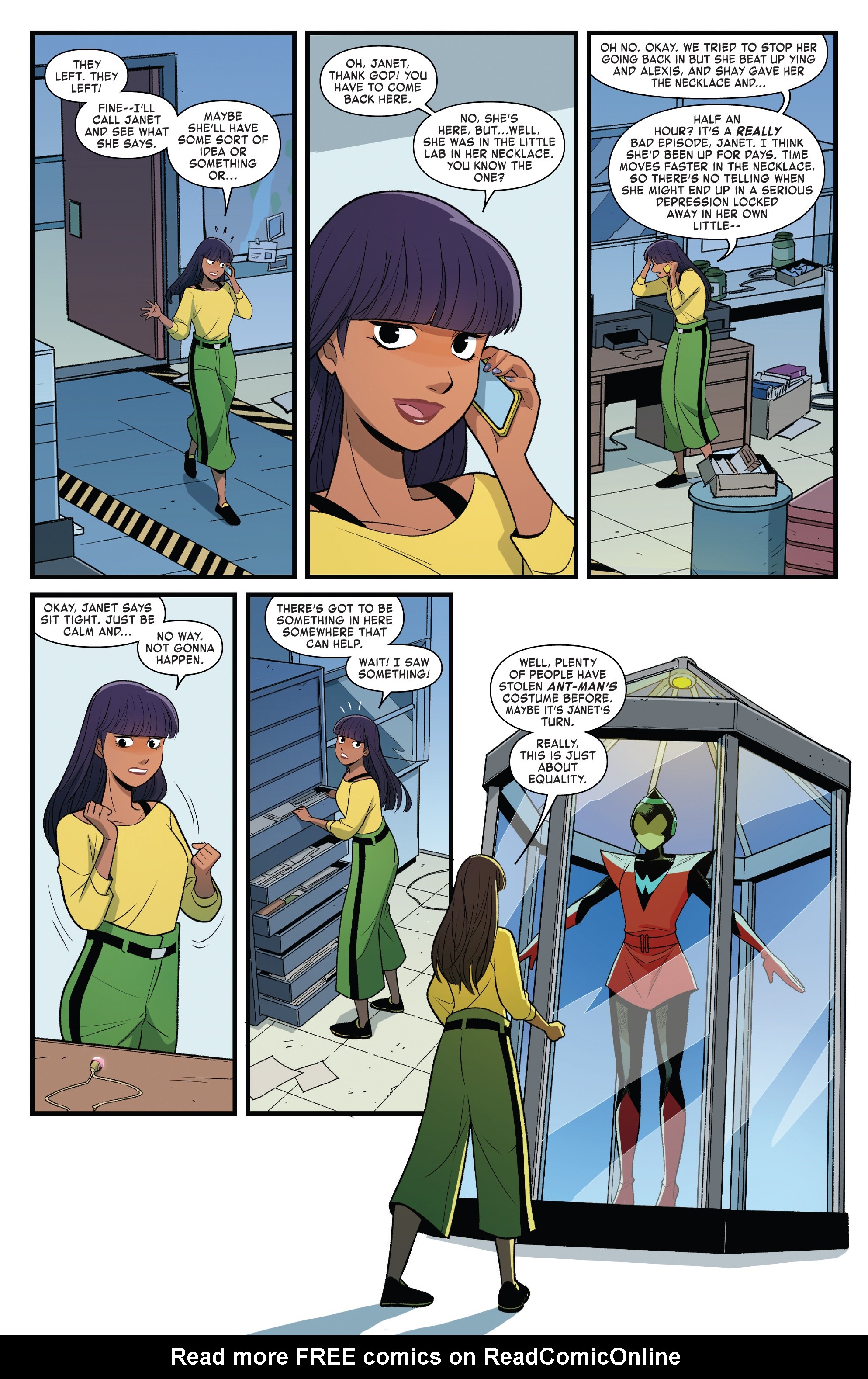 Read online The Unstoppable Wasp (2018) comic -  Issue #5 - 12