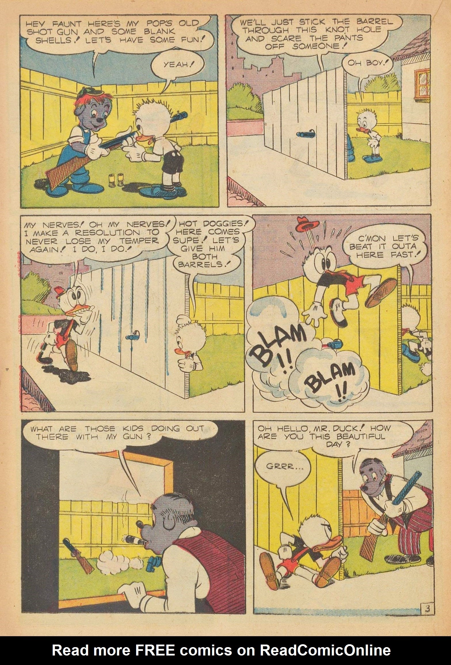 Read online Super Duck Comics comic -  Issue #14 - 28