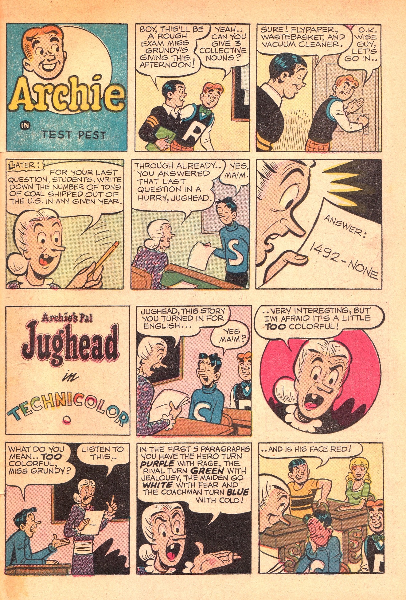 Read online Archie's Joke Book Magazine comic -  Issue #3 - 19