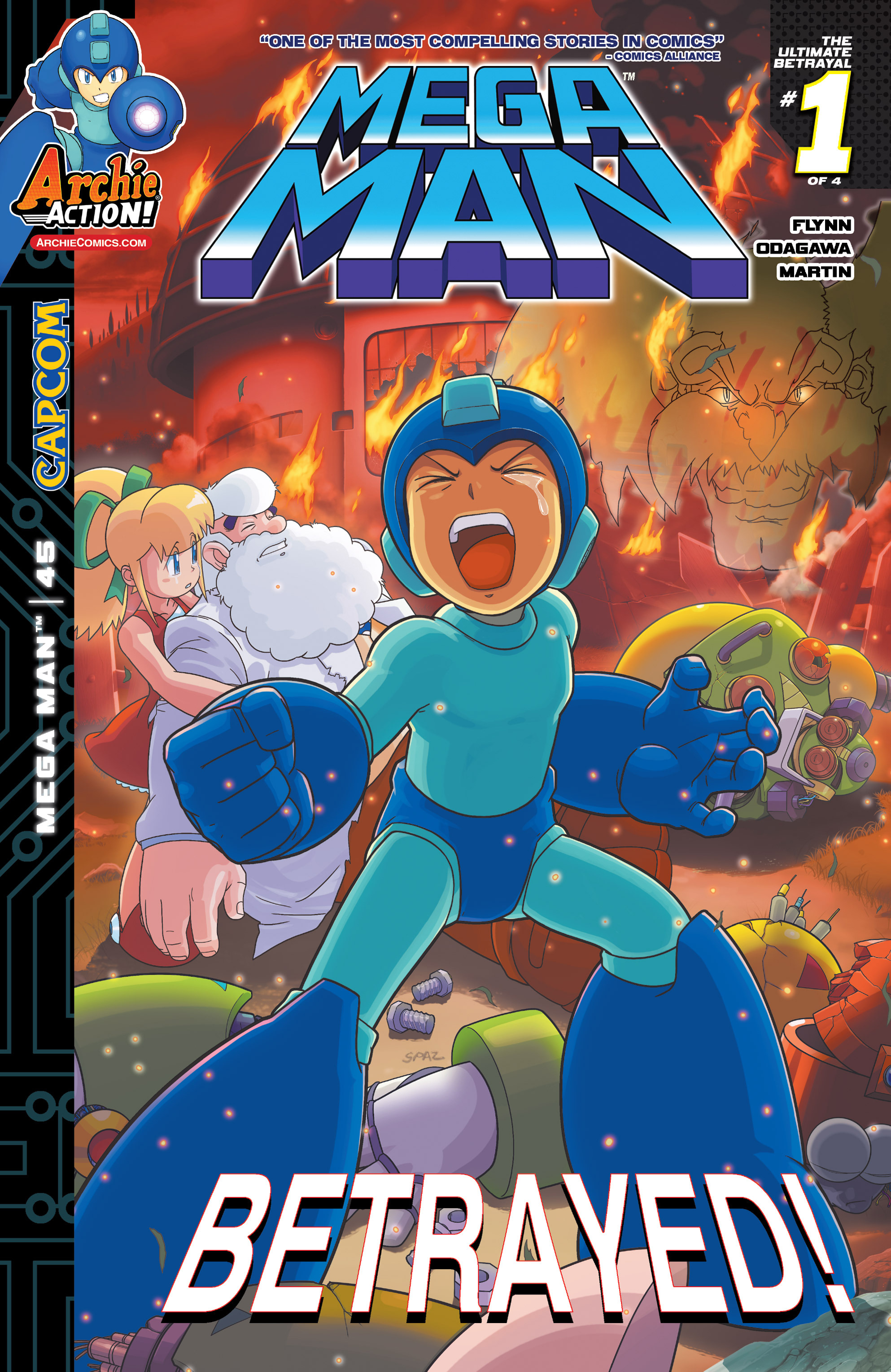 Read online Mega Man comic -  Issue #45 - 1