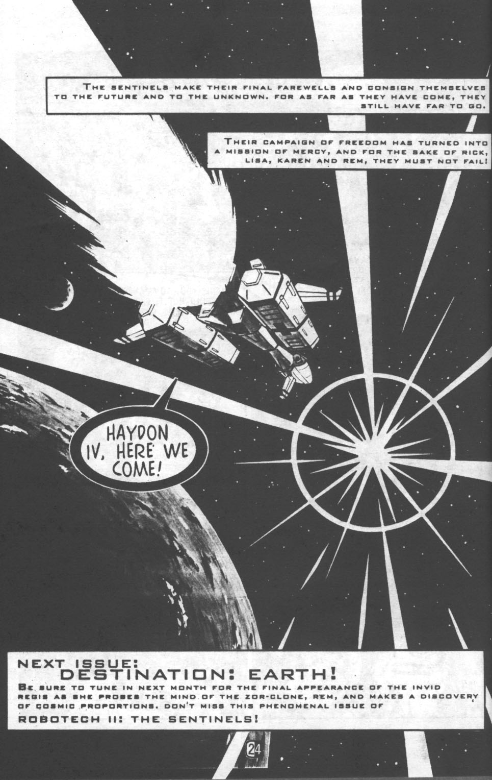 Read online Robotech II: The Sentinels comic -  Issue #19 - 26