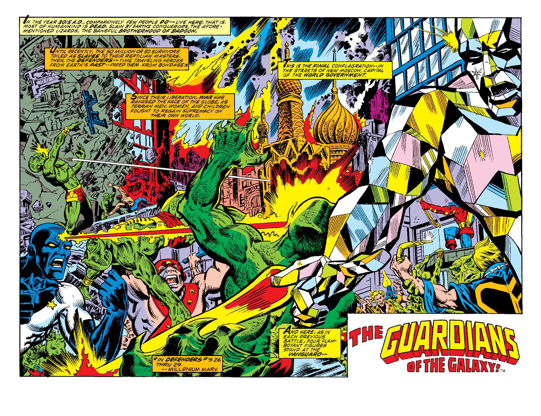 Read online Guardians of the Galaxy Epic Collection: Earth Shall Overcome comic -  Issue # TPB (Part 2) - 77