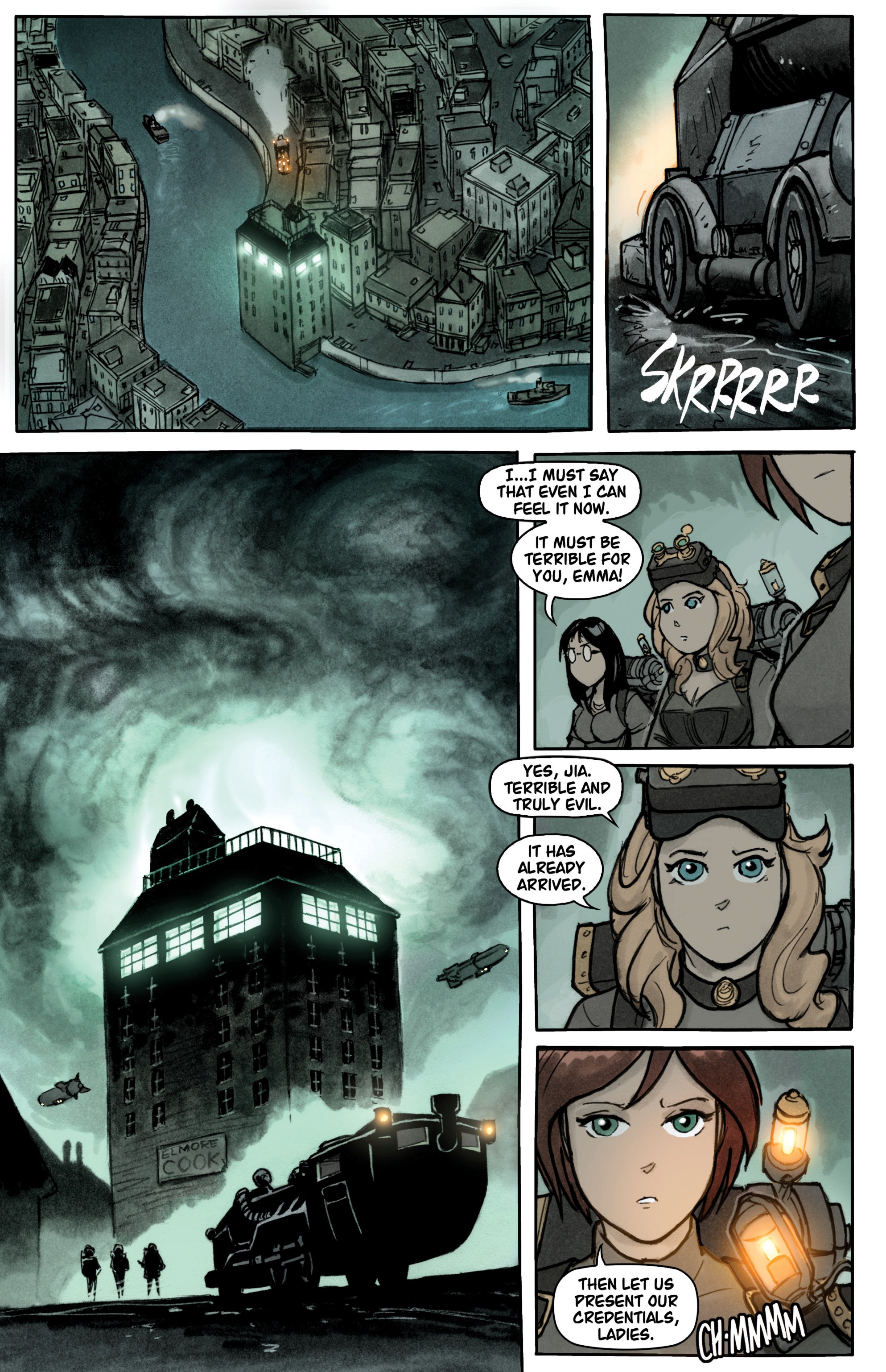 Read online Steambusters comic -  Issue #2 - 16