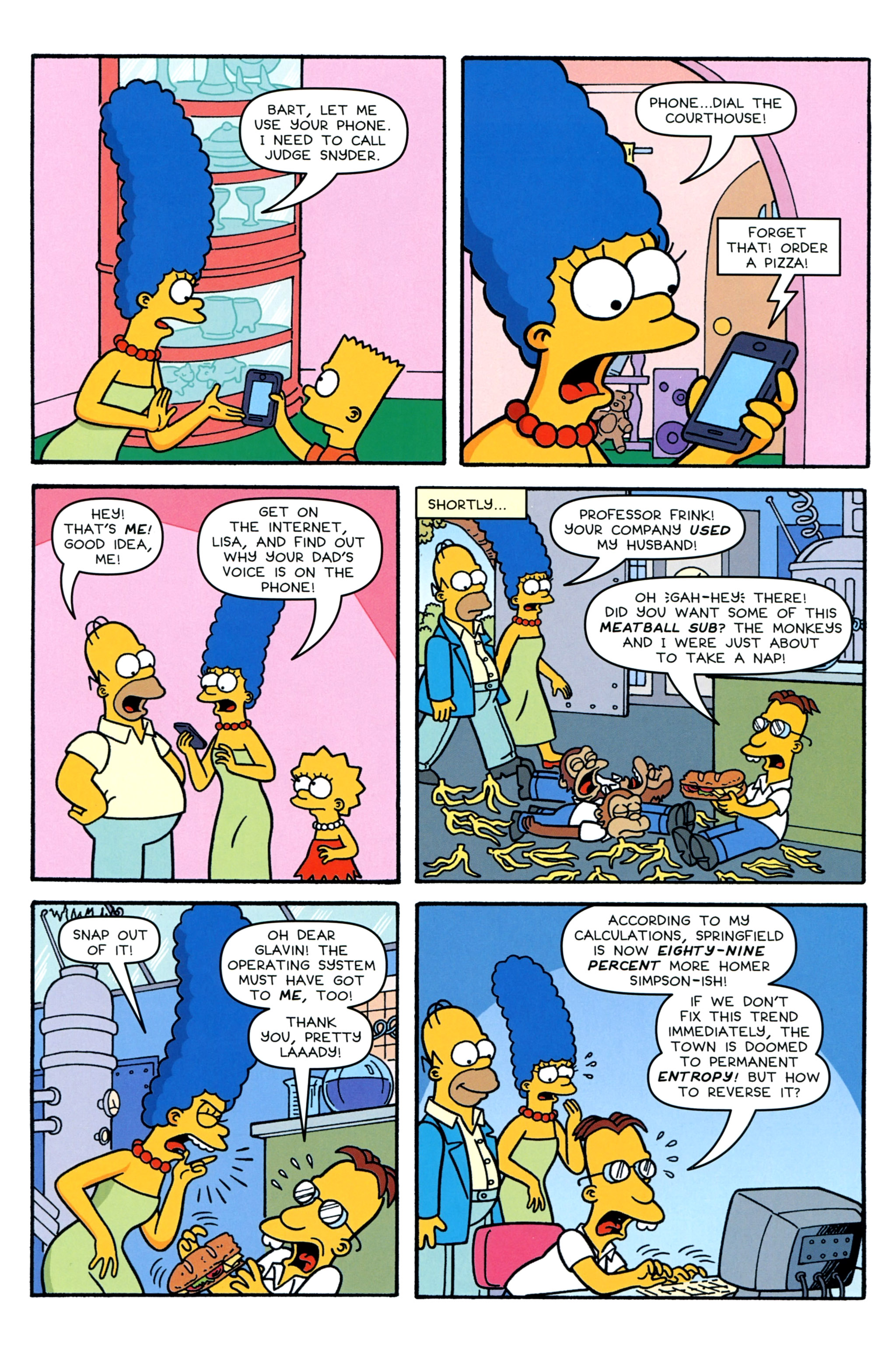 Read online Simpsons Comics comic -  Issue #215 - 21