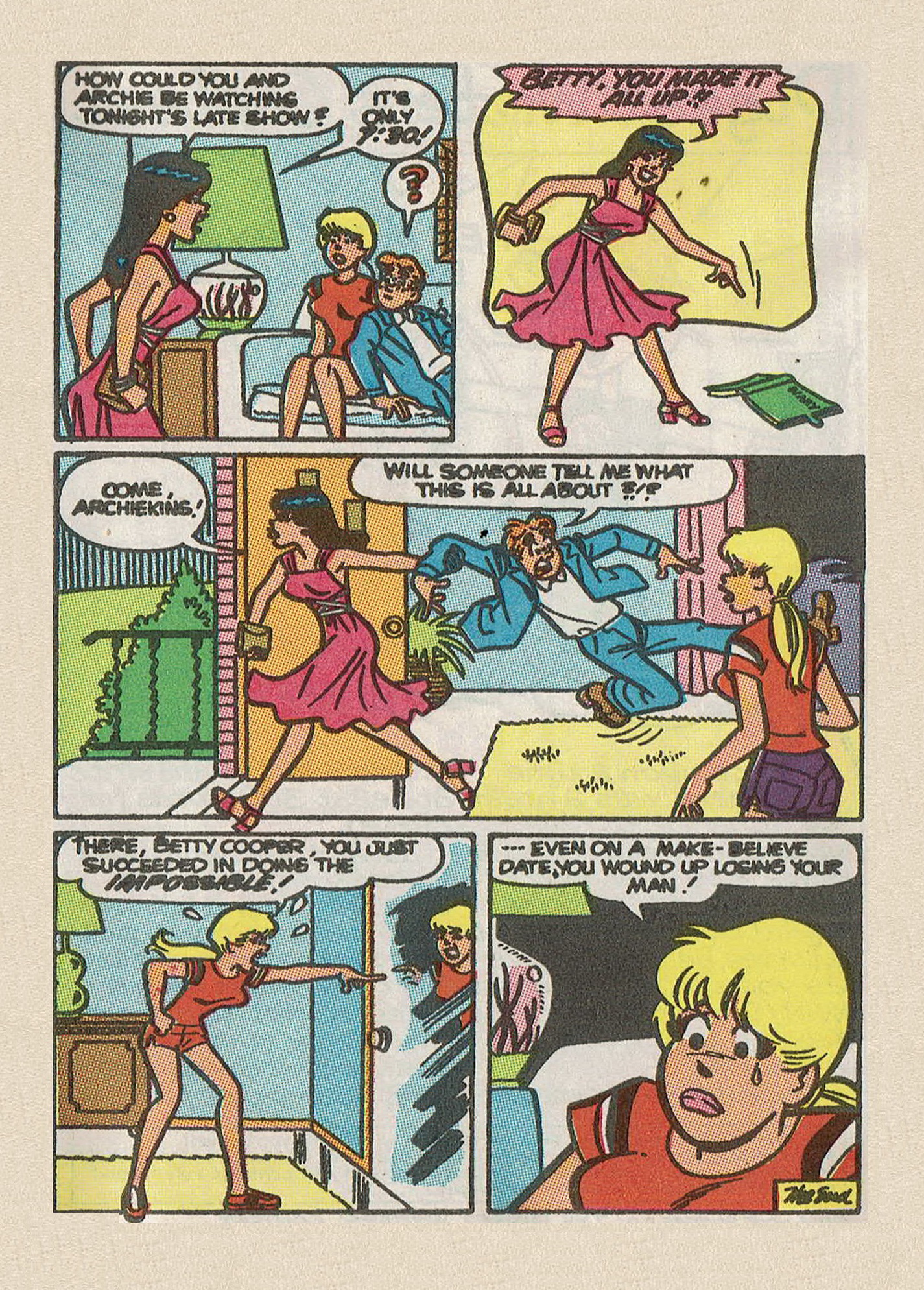 Read online Betty and Veronica Digest Magazine comic -  Issue #43 - 113