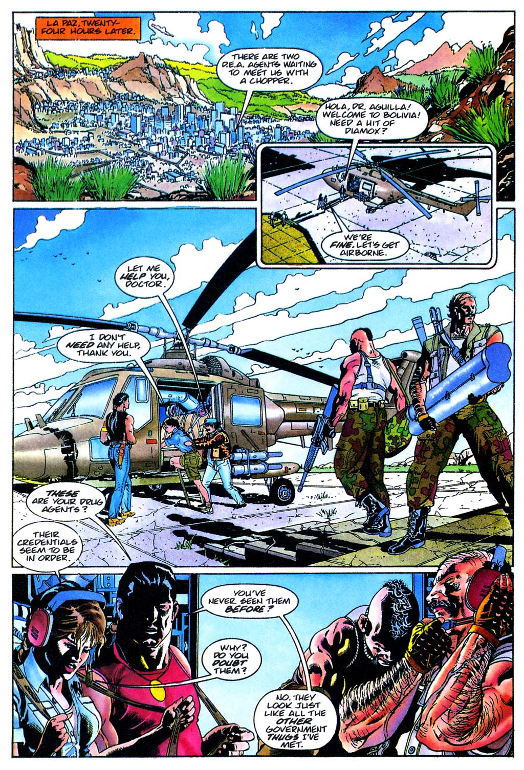 Read online Turok, Dinosaur Hunter (1993) comic -  Issue #28 - 5