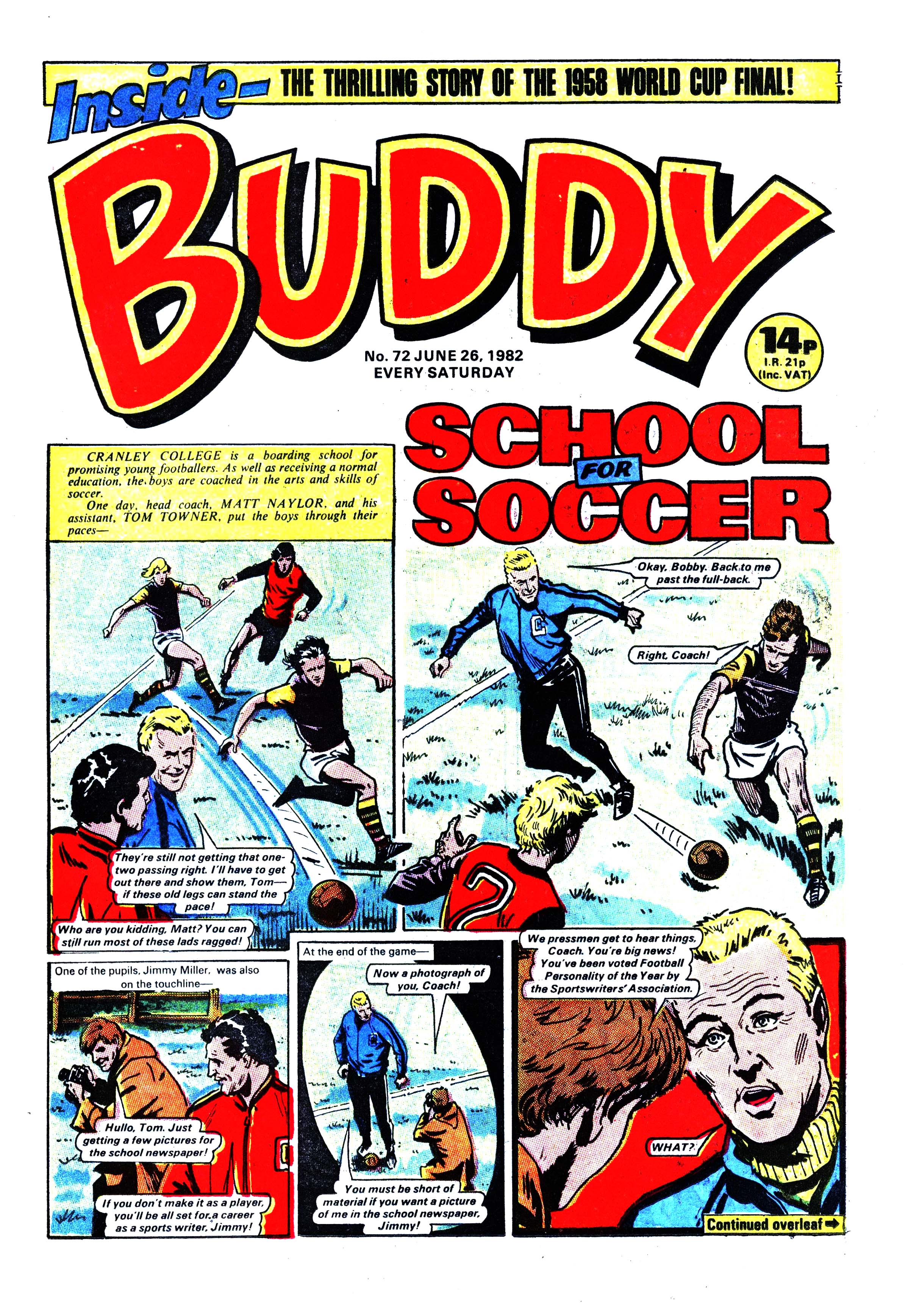 Read online Buddy comic -  Issue #72 - 1