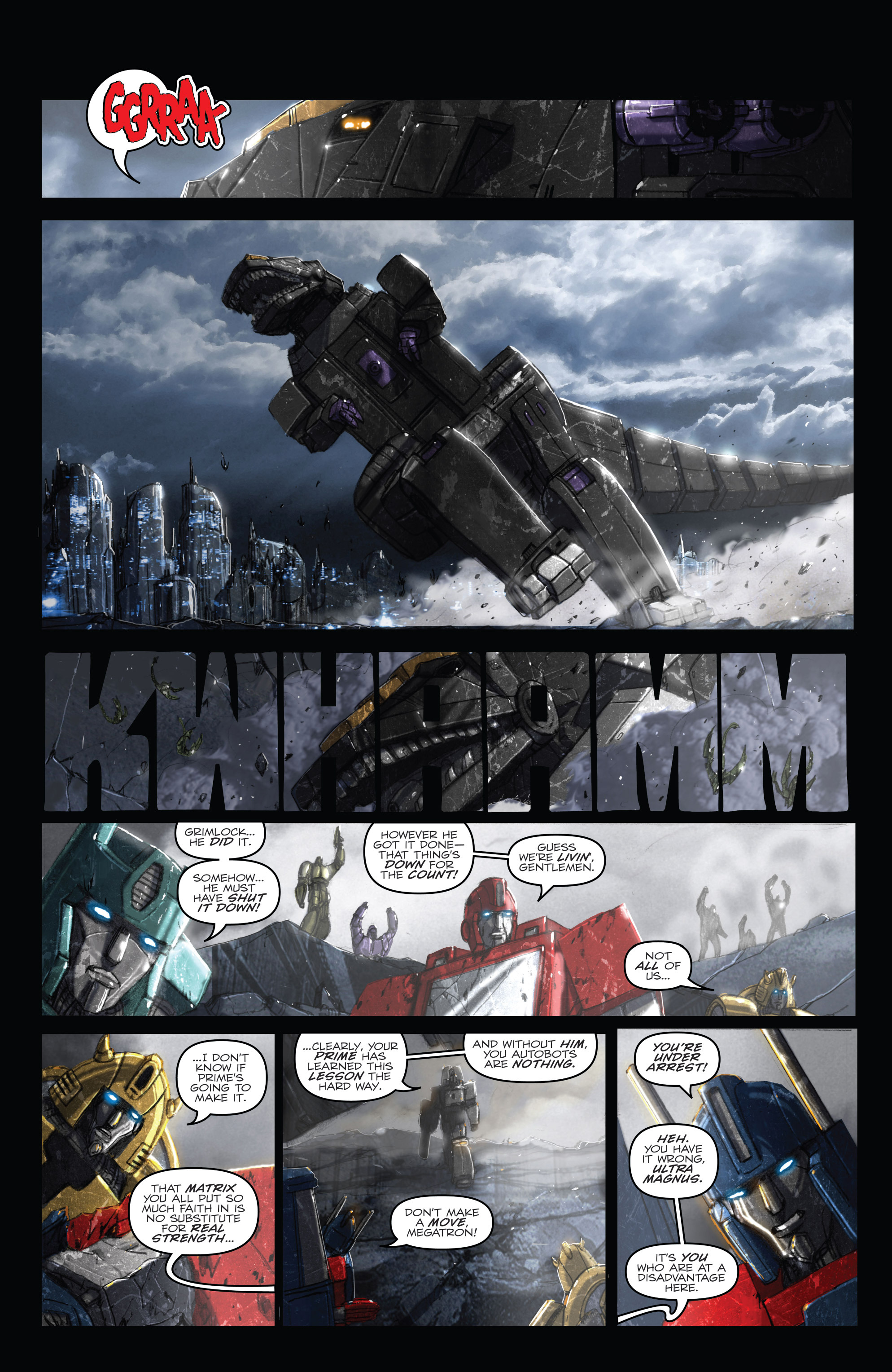 Read online Transformers: Monstrosity [II] comic -  Issue # TPB - 111