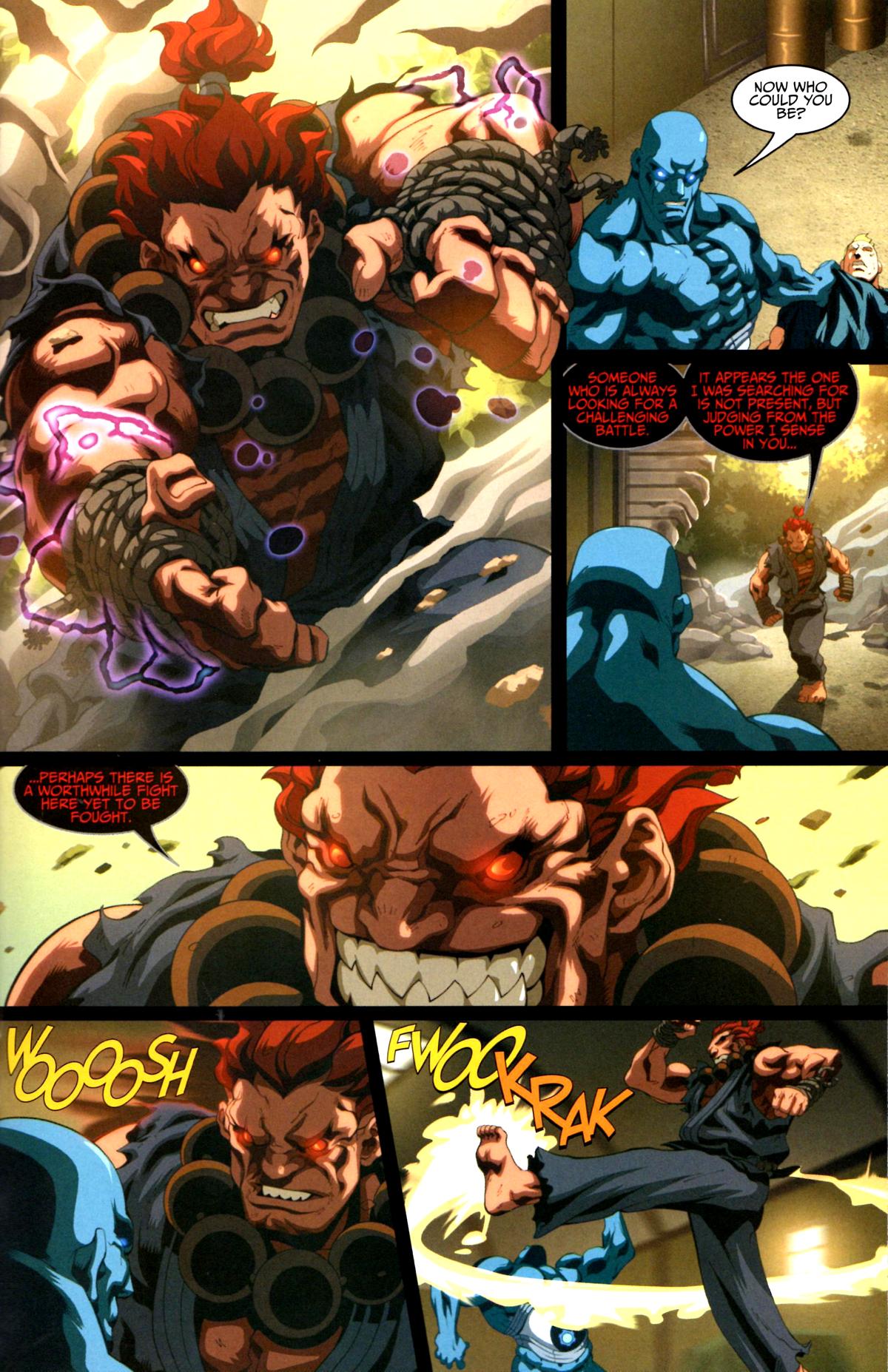 Read online Street Fighter IV comic -  Issue #4 - 13