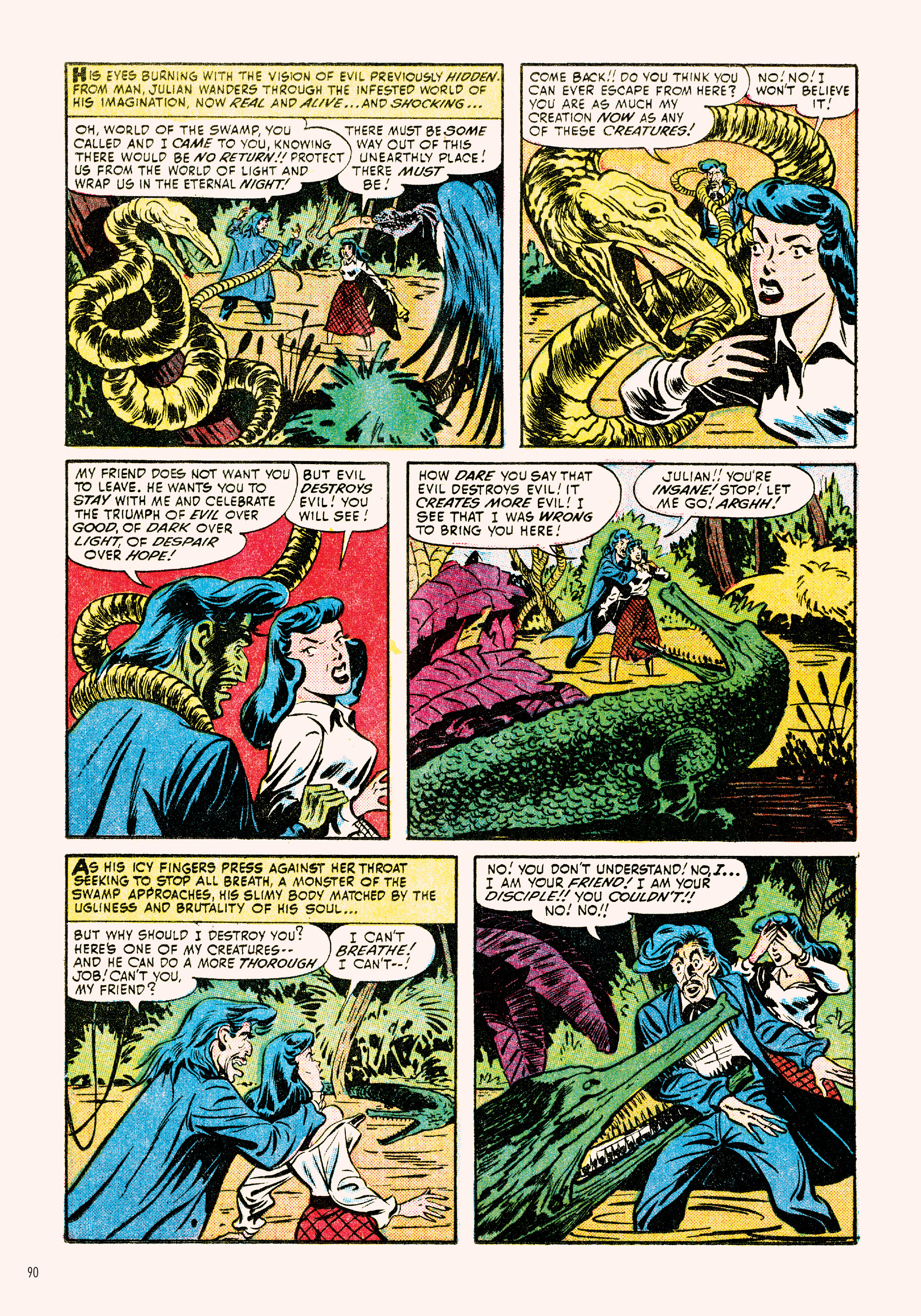 Read online Classic Monsters of Pre-Code Horror Comics: Swamp Monsters comic -  Issue # TPB - 90