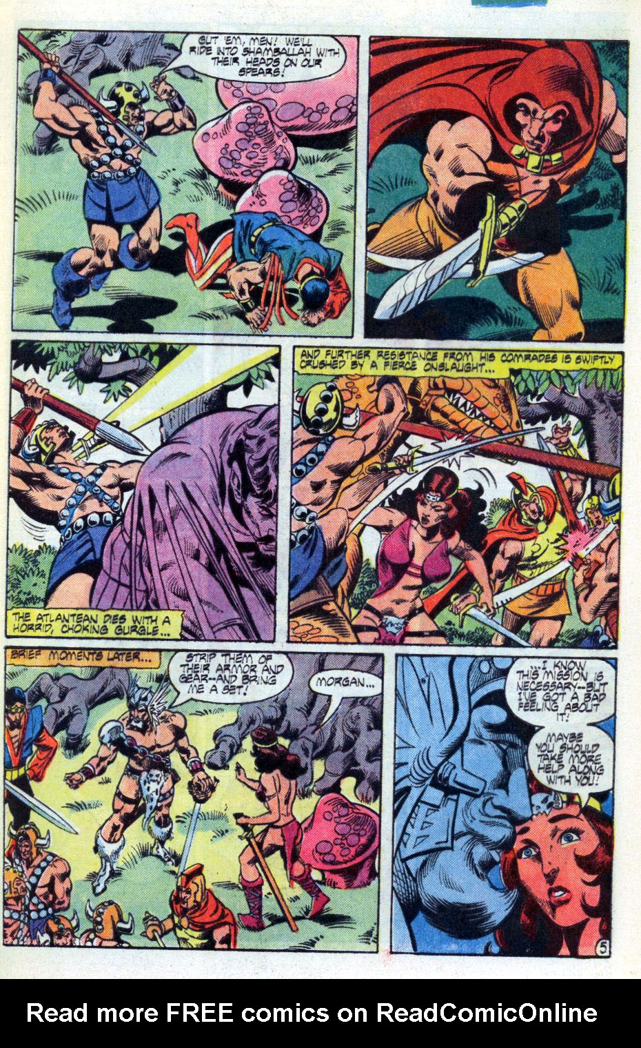 Read online Warlord (1976) comic -  Issue #92 - 6