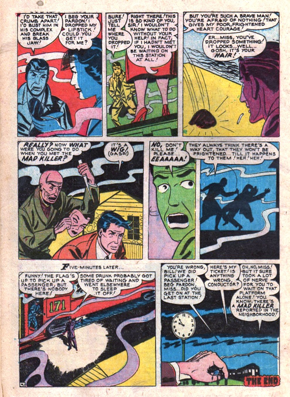 Read online Adventures into Terror comic -  Issue #7 - 16