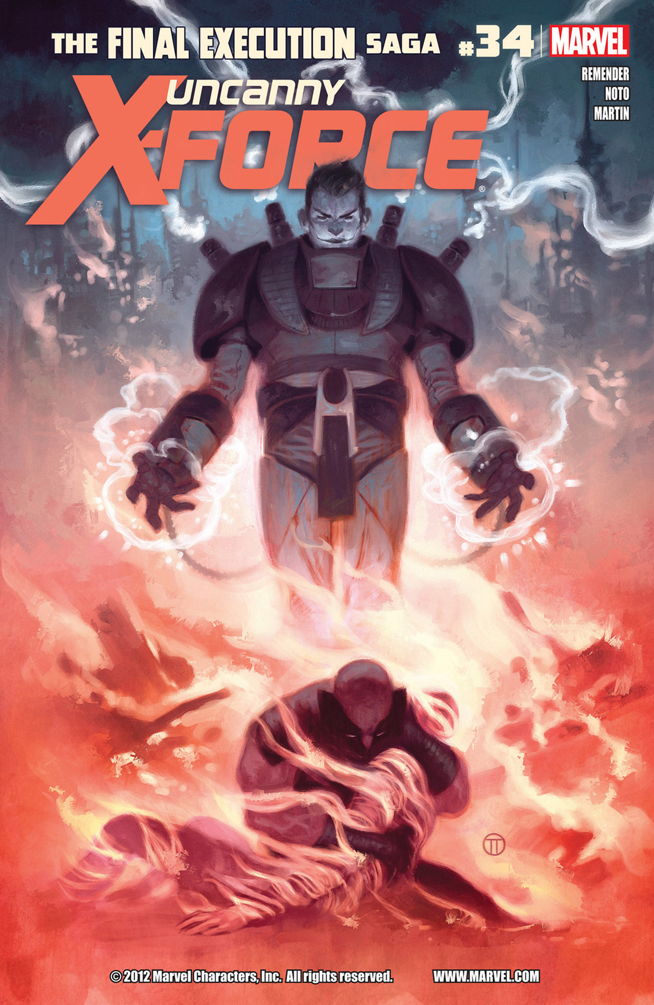 Read online Uncanny X-Force (2010) comic -  Issue #34 - 1