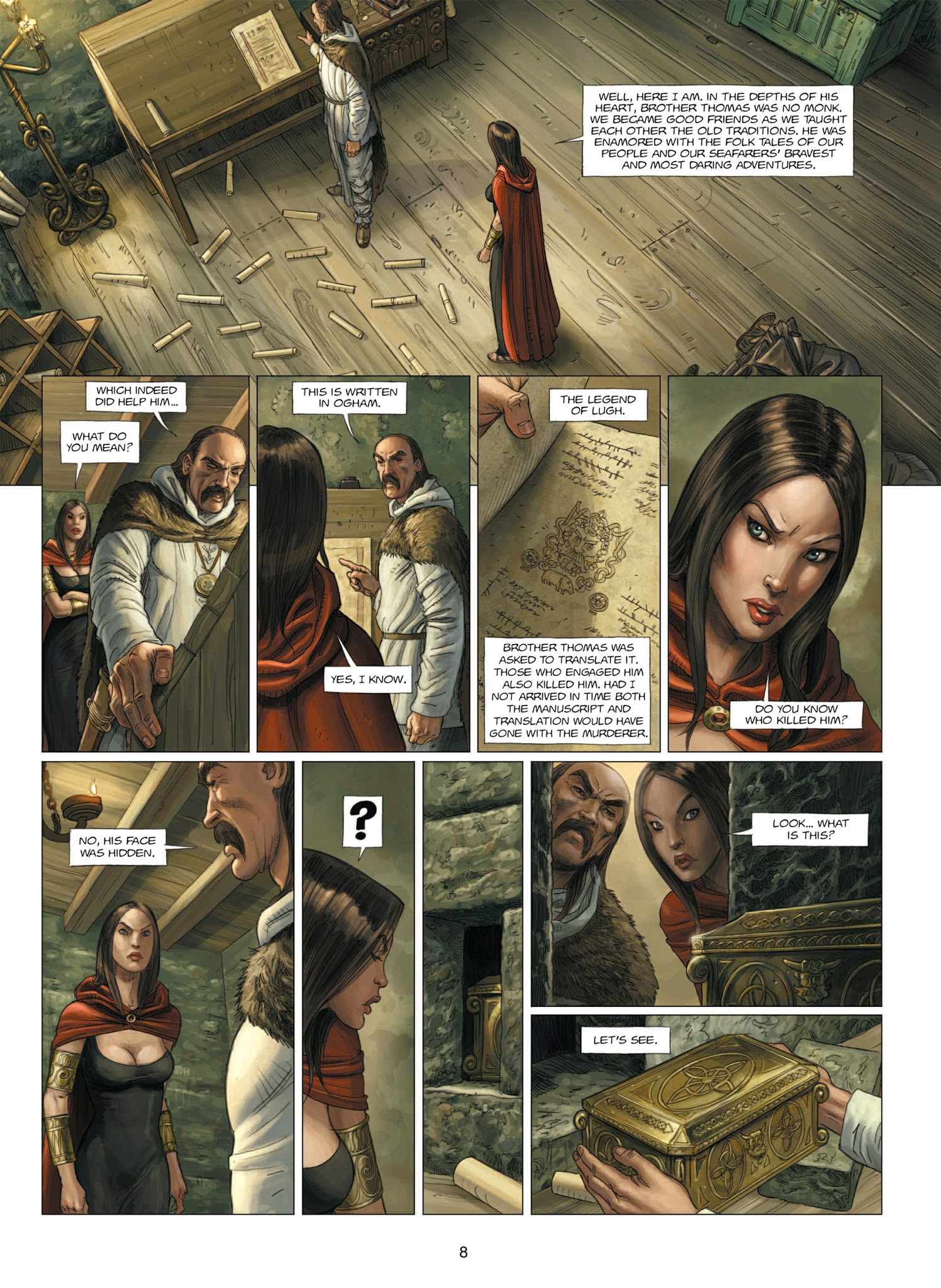 Read online Druids comic -  Issue #3 - 8