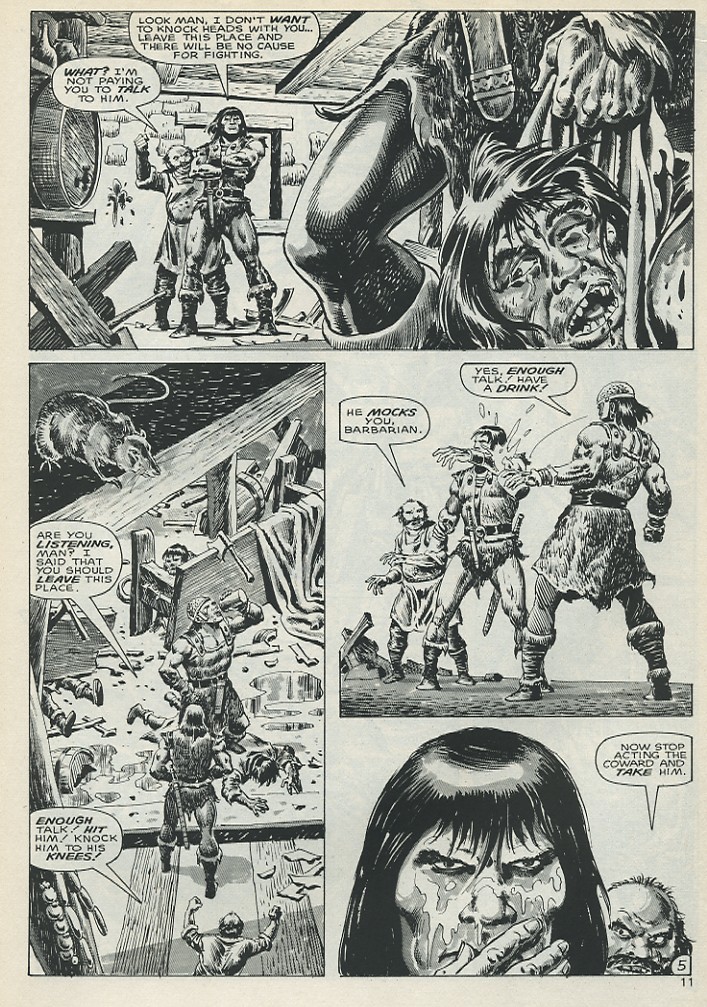 Read online The Savage Sword Of Conan comic -  Issue #134 - 11