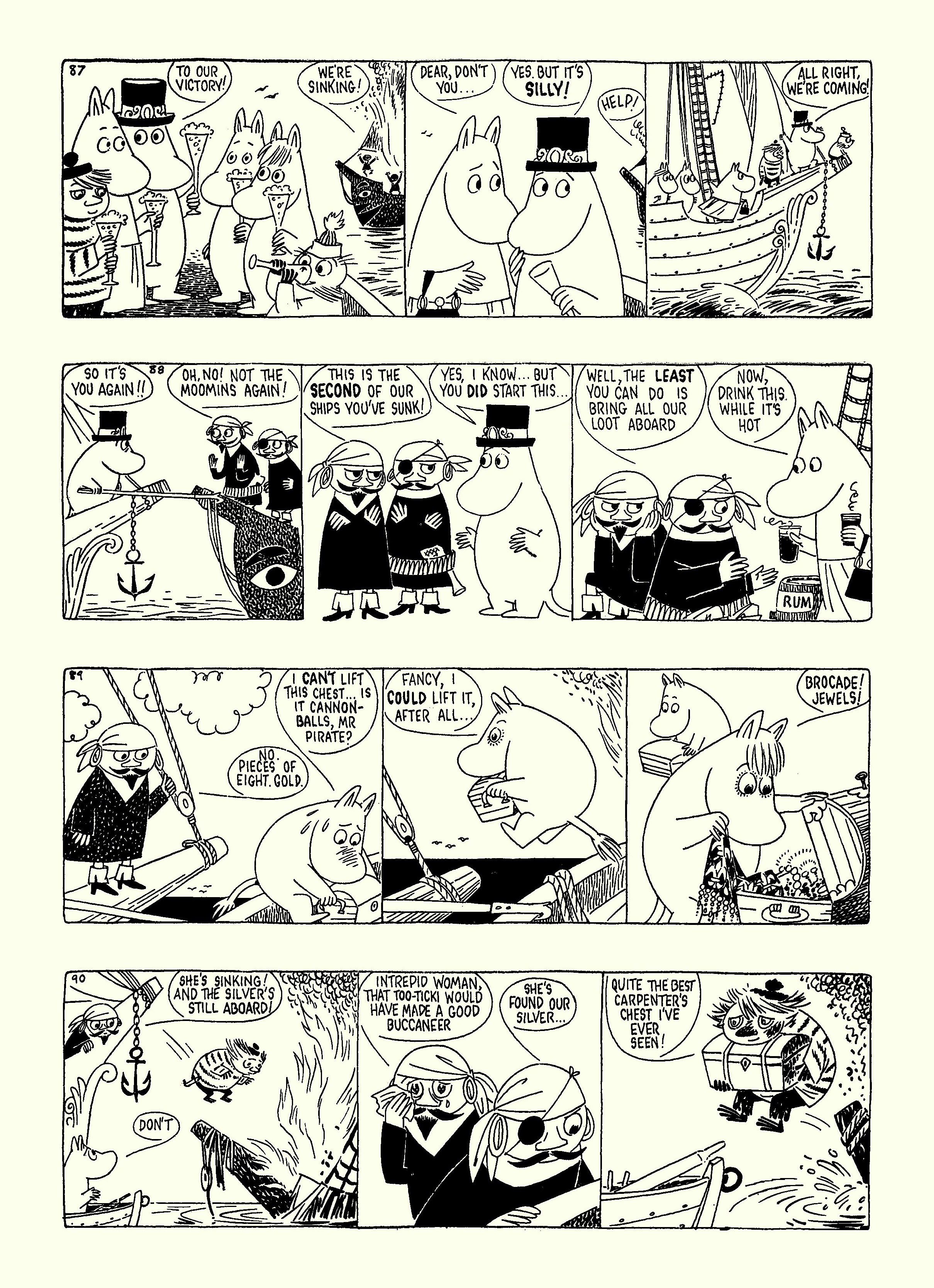Read online Moomin: The Complete Tove Jansson Comic Strip comic -  Issue # TPB 5 - 53