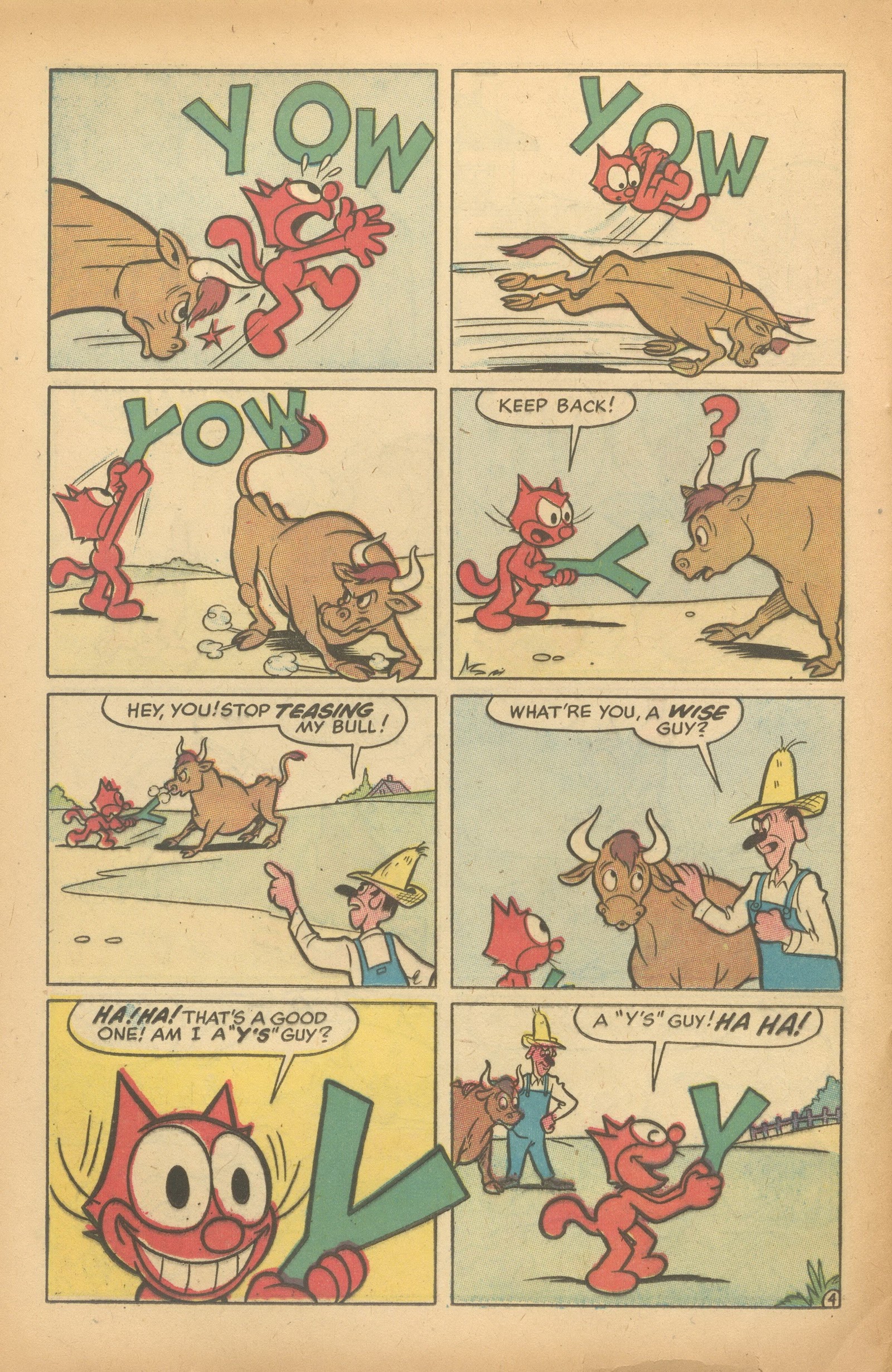 Read online Felix the Cat (1955) comic -  Issue #83 - 23