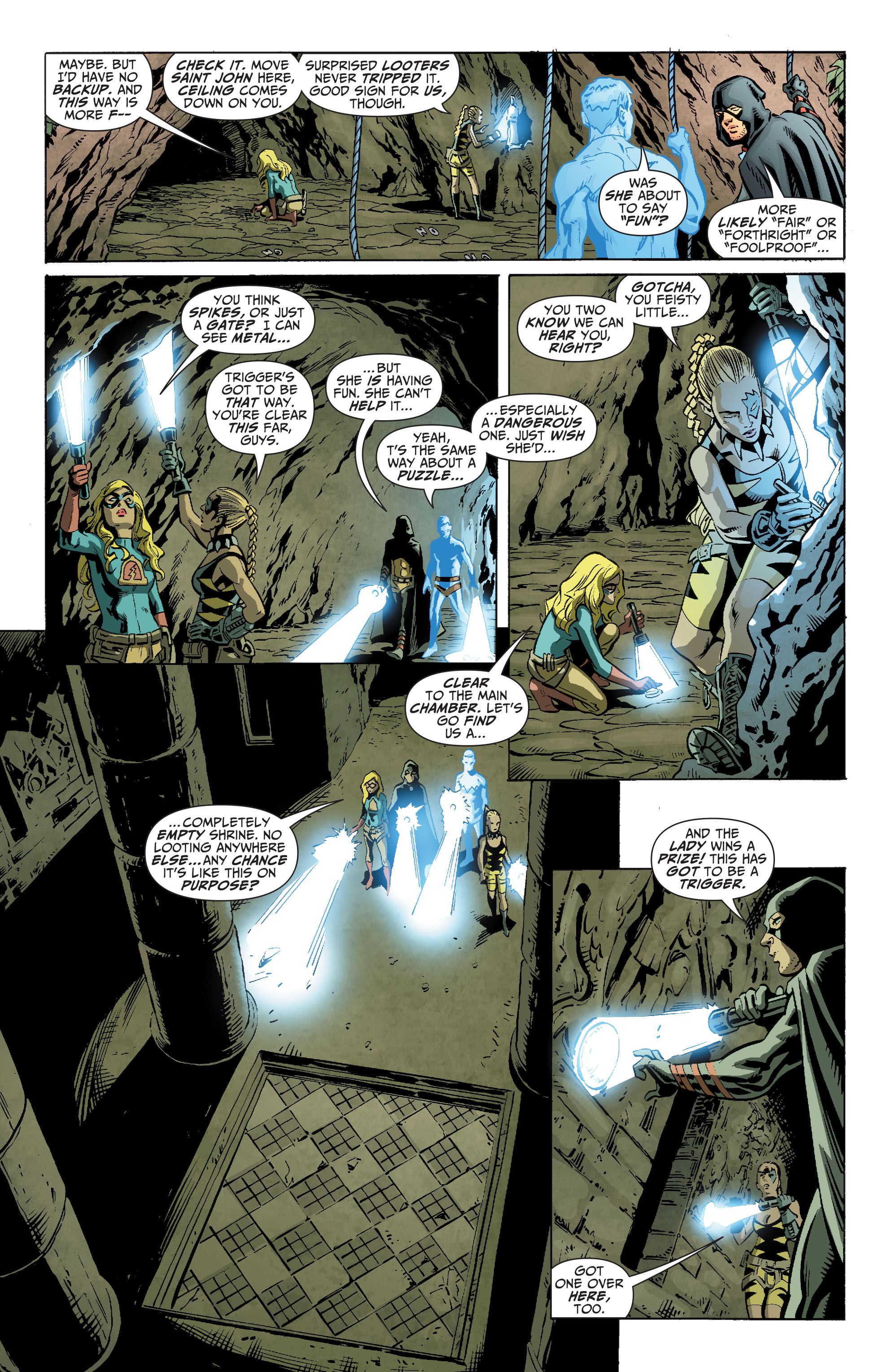 Read online JSA All-Stars (2010) comic -  Issue #6 - 23