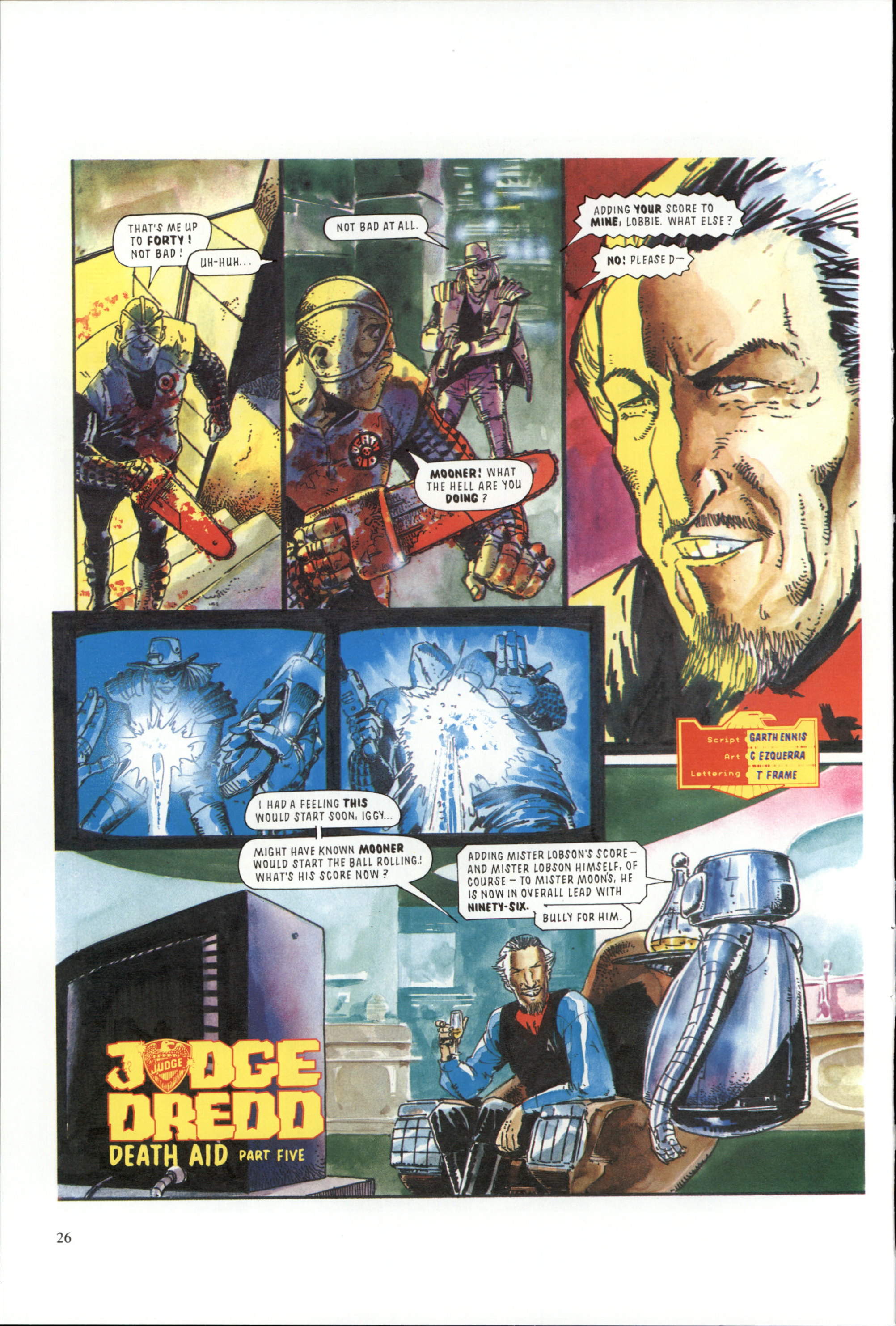 Read online Dredd Rules! comic -  Issue #19 - 28