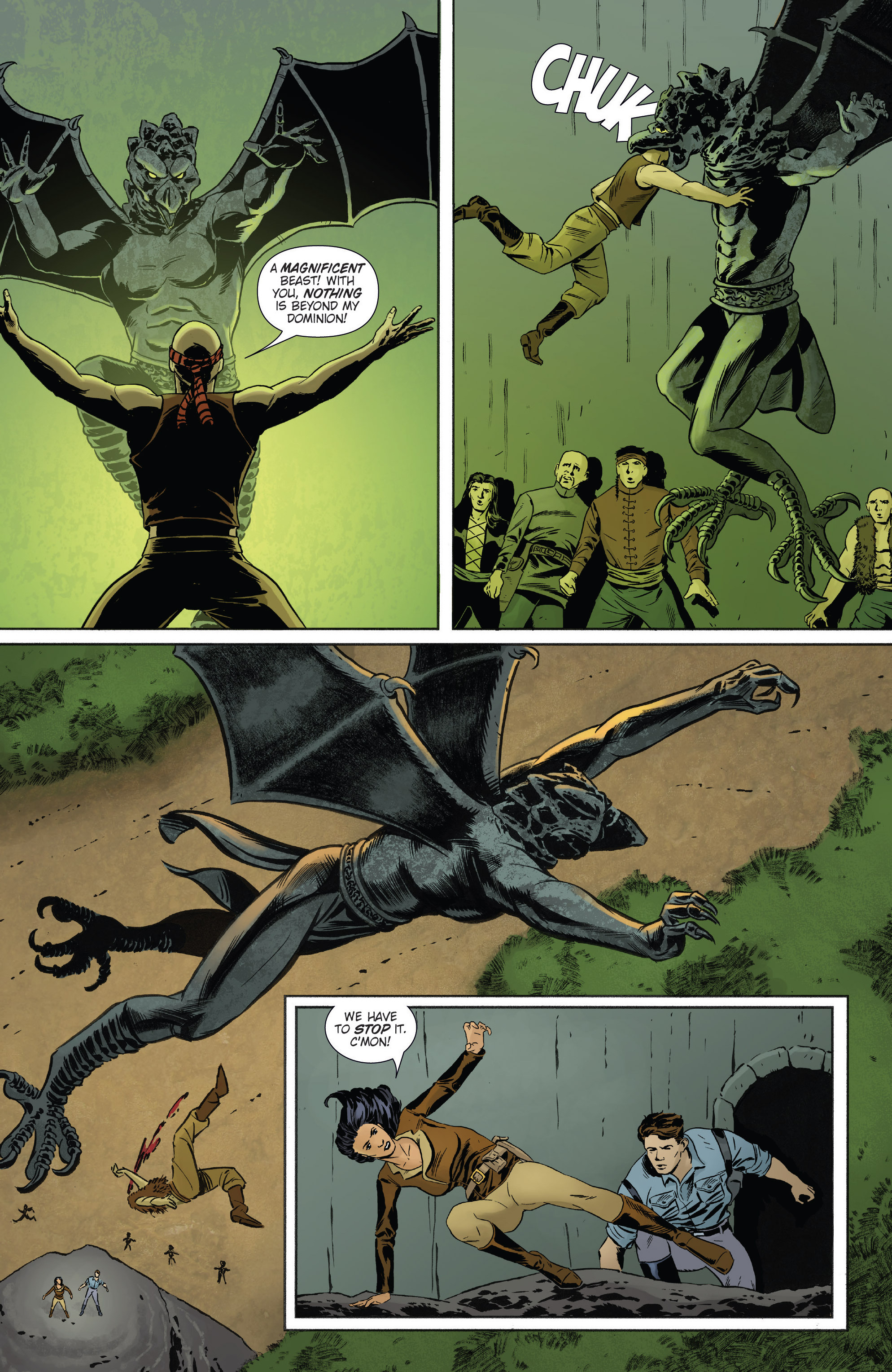 Read online Athena Voltaire and the Volcano Goddess comic -  Issue #1 - 9