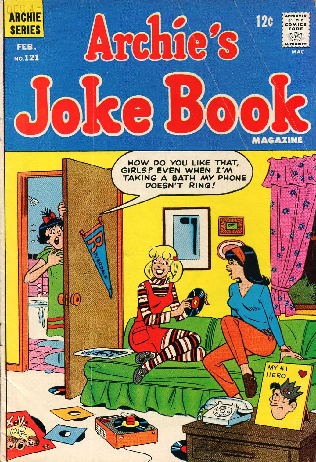 Read online Archie's Joke Book Magazine comic -  Issue #121 - 1