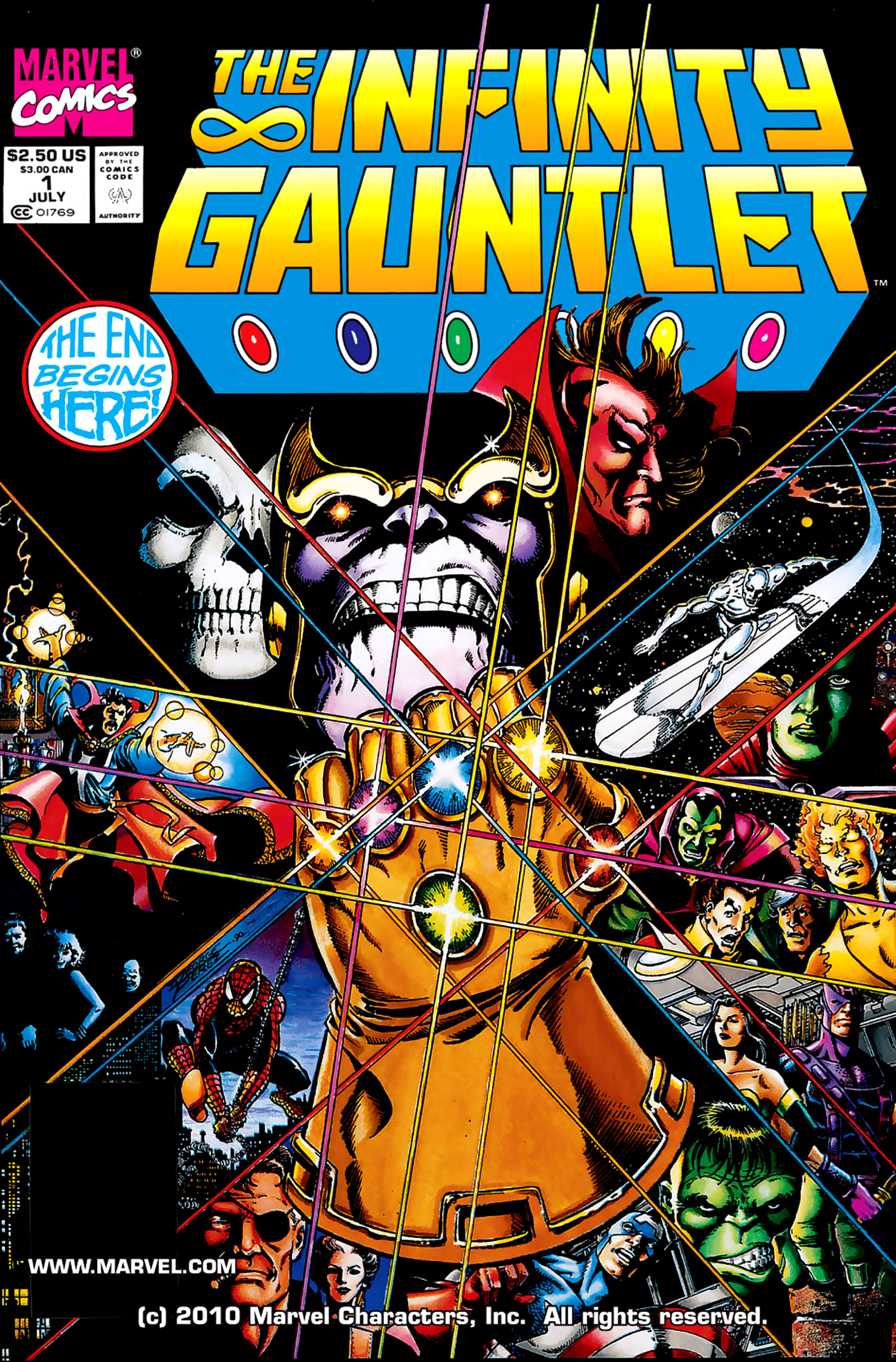 Read online Infinity Gauntlet (1991) comic -  Issue #1 - 1