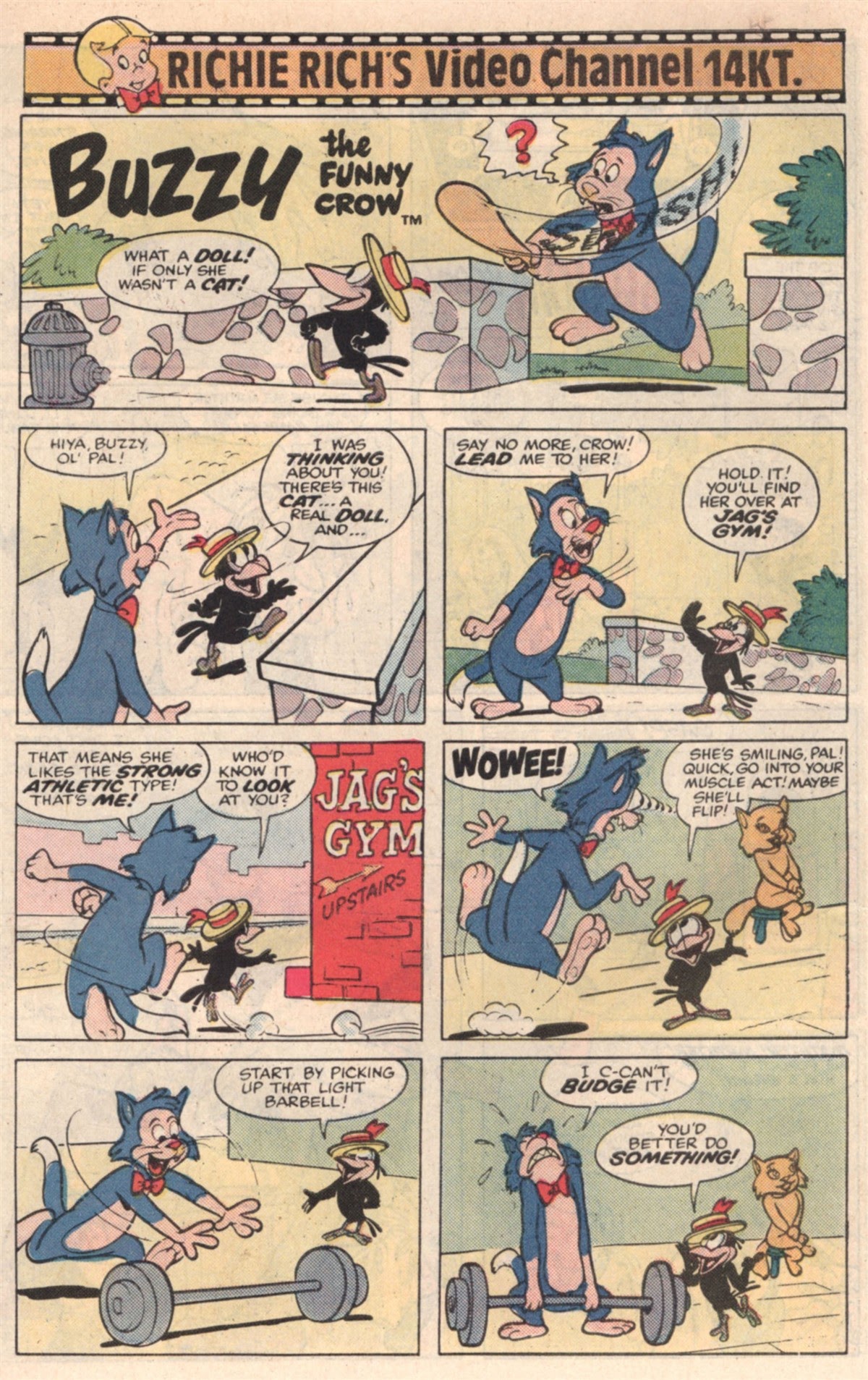 Read online Harvey Hits Comics comic -  Issue #5 - 10