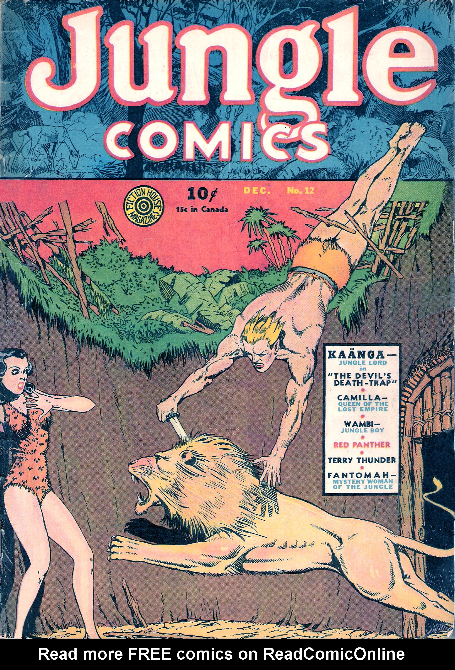 Read online Jungle Comics comic -  Issue #12 - 2