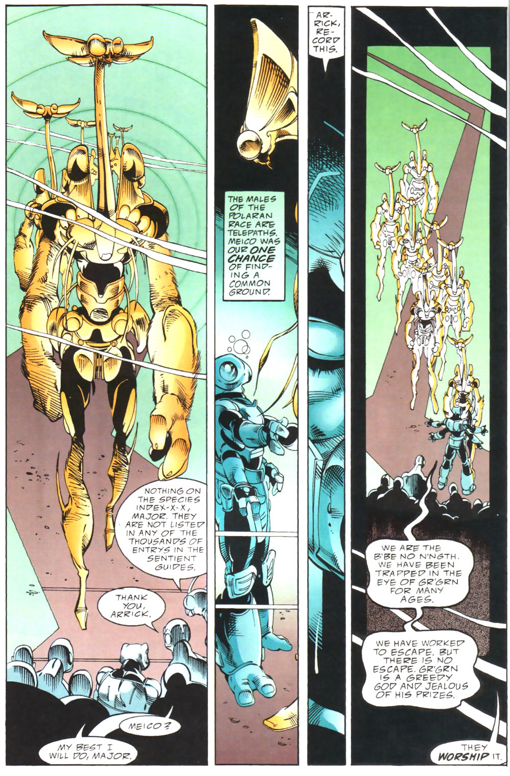 Read online Alien Legion: On the Edge comic -  Issue #1 - 41