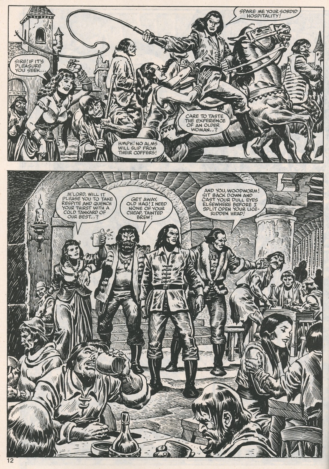 Read online The Savage Sword Of Conan comic -  Issue #116 - 12