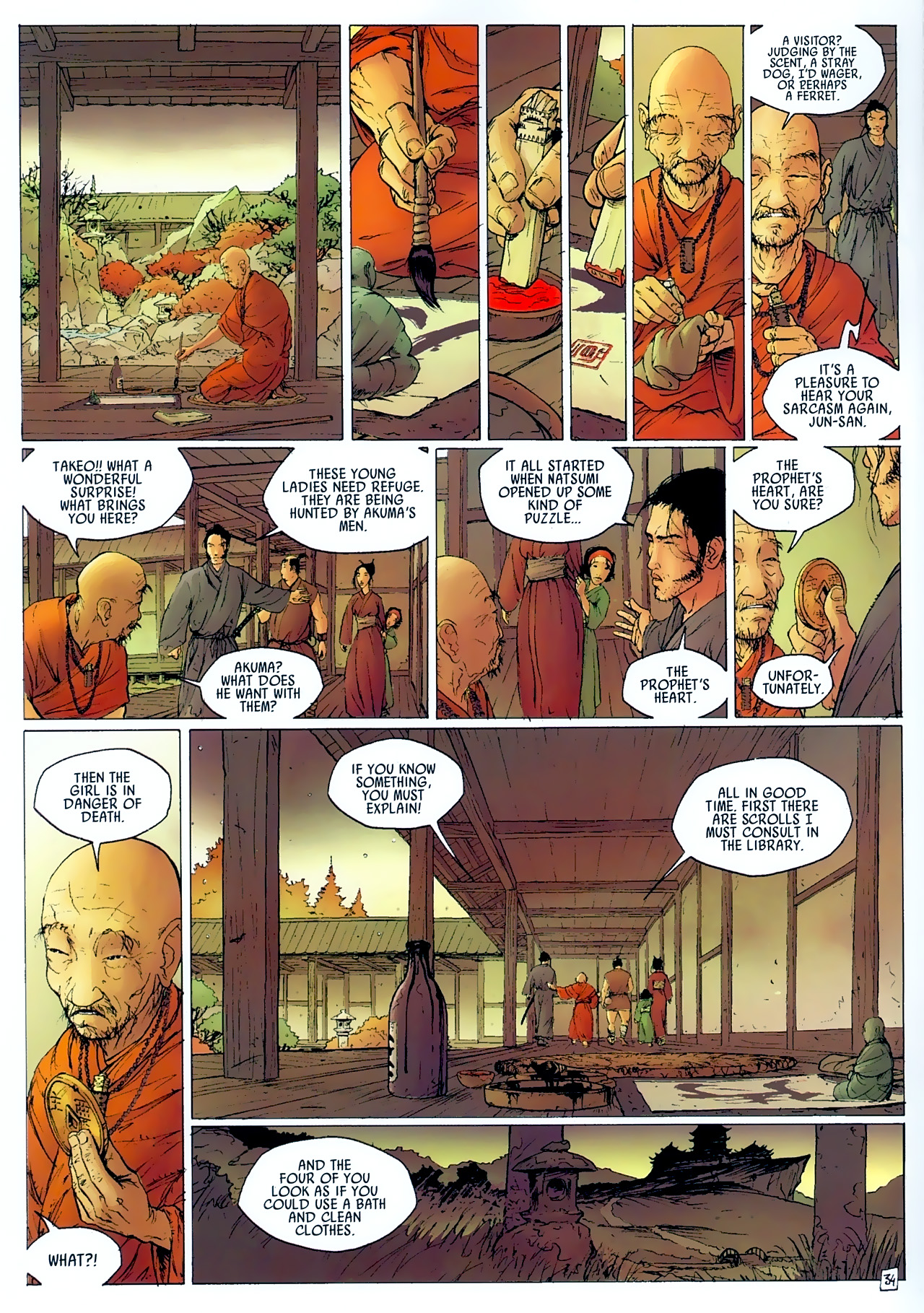 Read online Samurai: Legend comic -  Issue #1 - 38