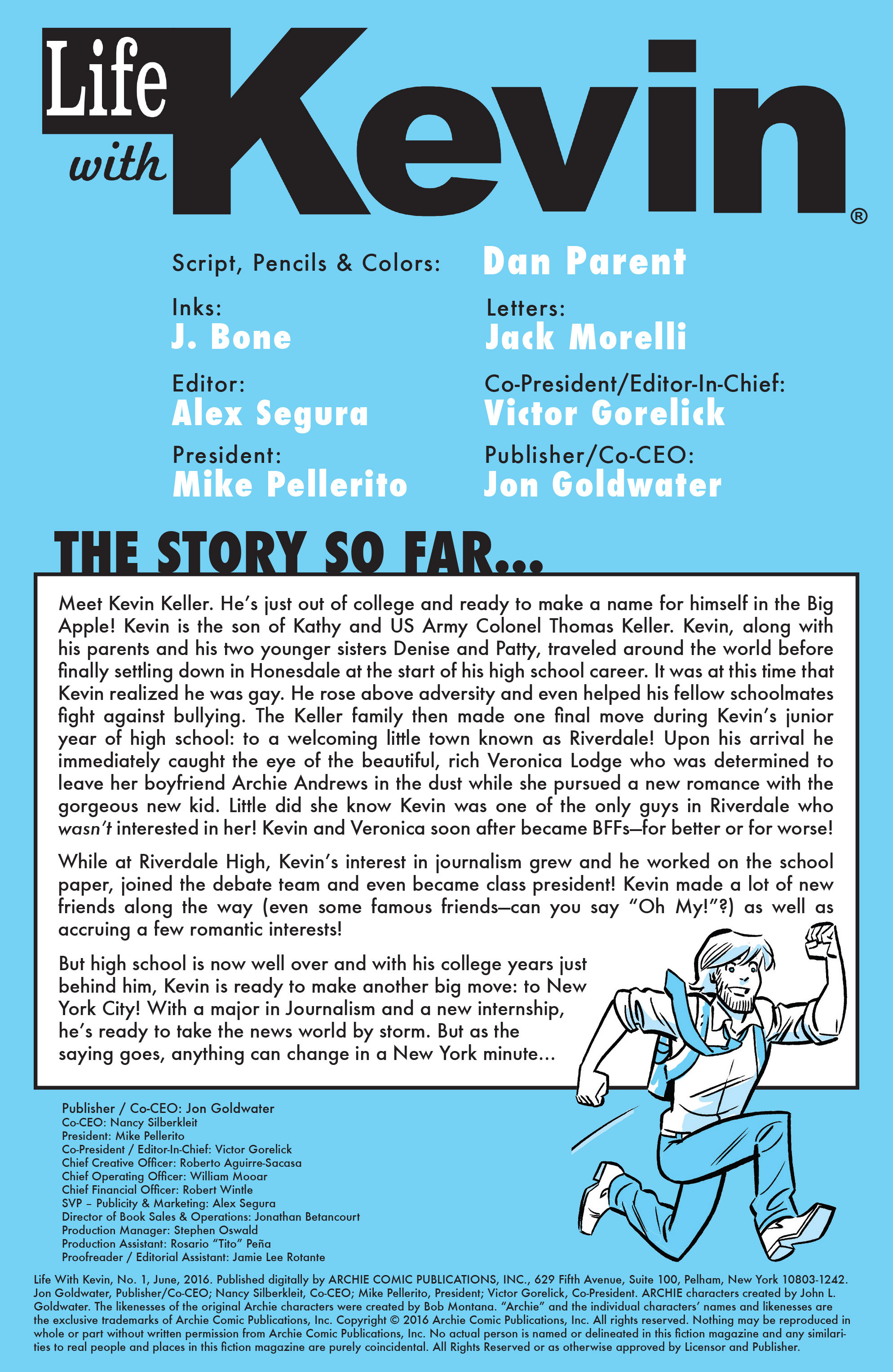 Read online Life With Kevin comic -  Issue #1 - 2