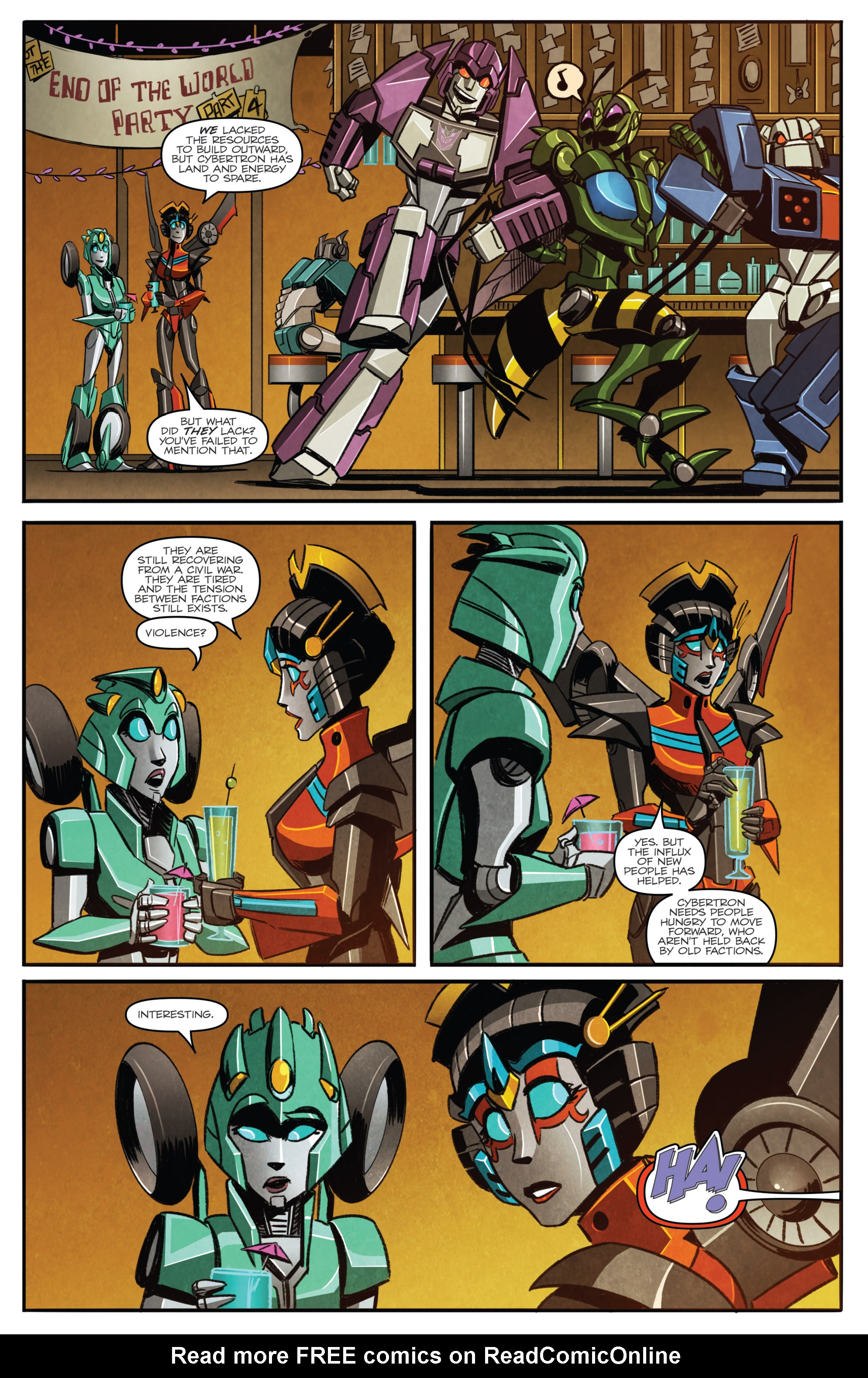 Read online Transformers: Distant Stars comic -  Issue # Full - 18