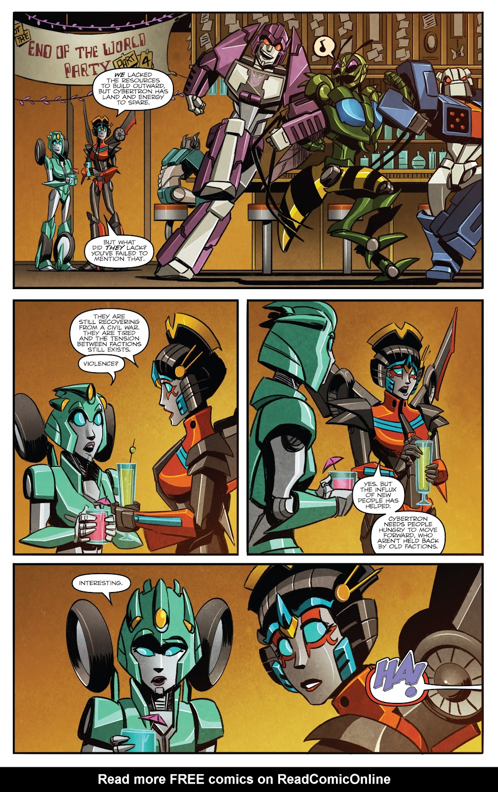 Transformers: Distant Stars issue Full - Page 18