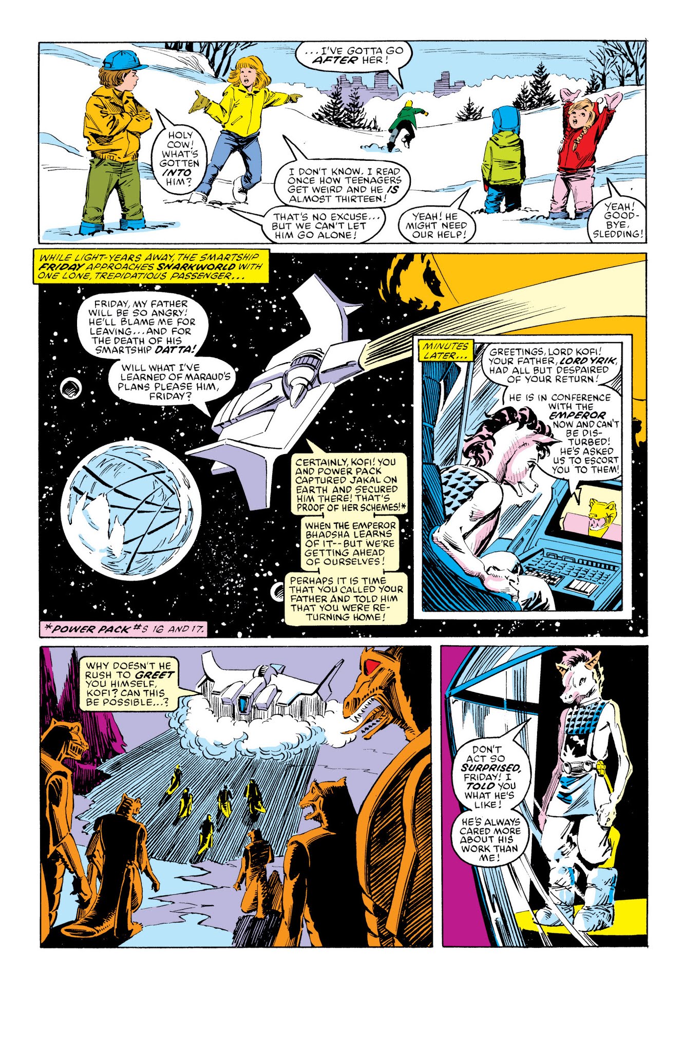 Read online Power Pack Classic comic -  Issue # TPB 3 (Part 2) - 34
